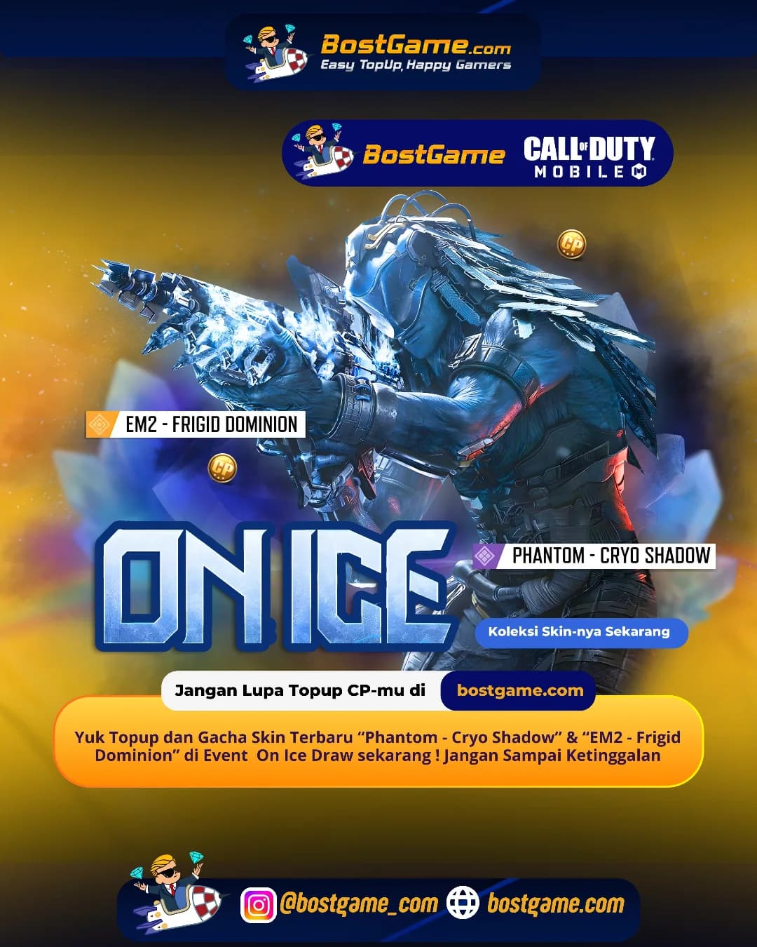 Call Of Duty Mobile: Event On Ice Draw Telah Hadir Guyss