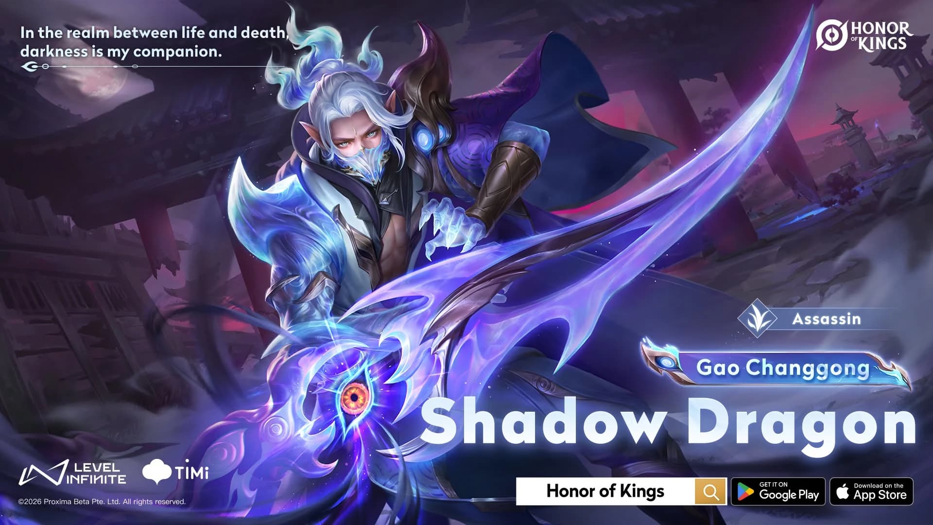 Honor of Kings Kembalikan Skin Limited Shadow Dragon Gao Changgong, Tersedia Hingga 22 Agustus