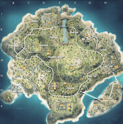 6 Lokasi Loot Terbaik Free Fire di Map Bermuda