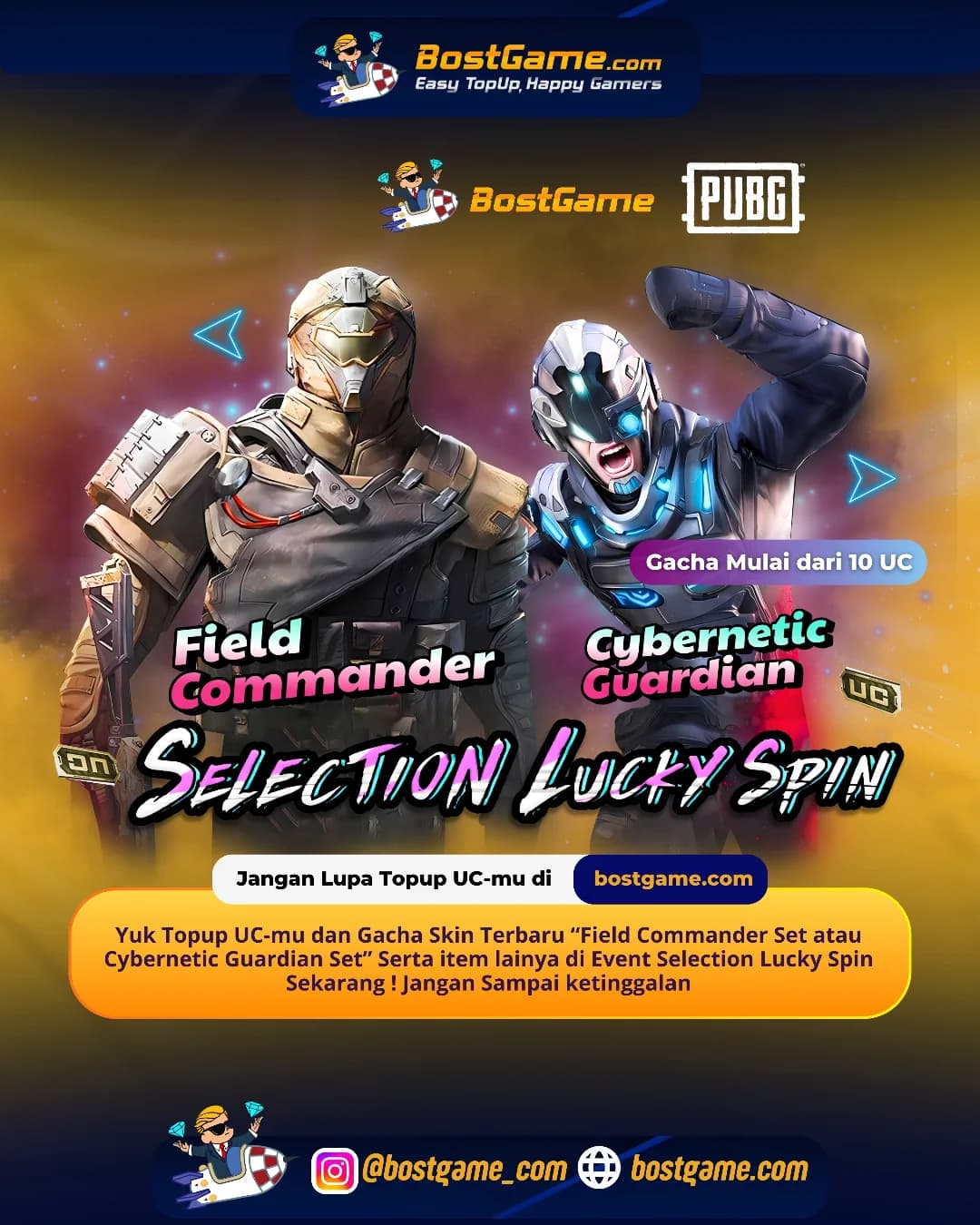 Pubg : EVENT SELECTION LUCKY SPIN IS HERE! 