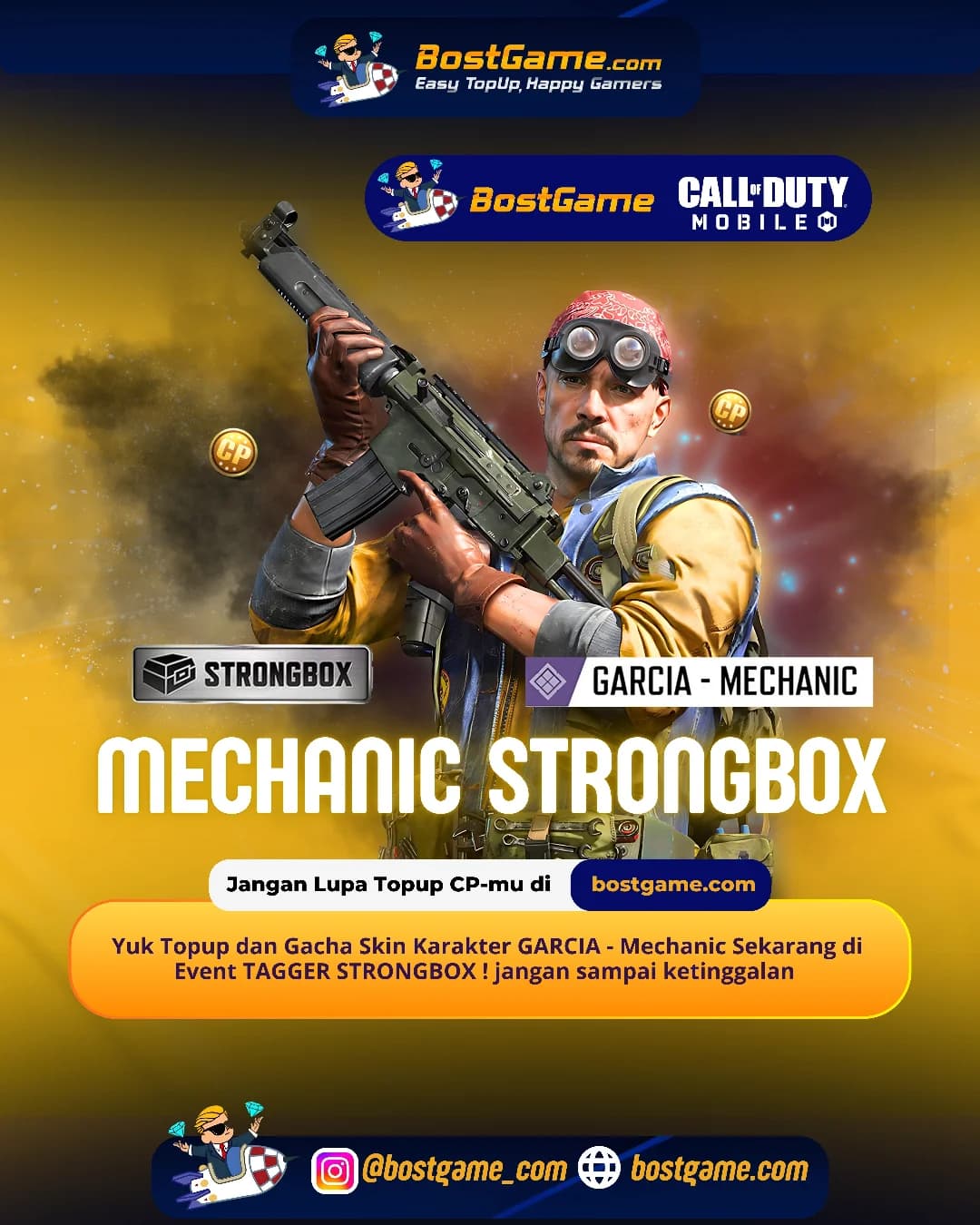 Call Of Duty Mobile : Event Mechanic Strongbox is here!