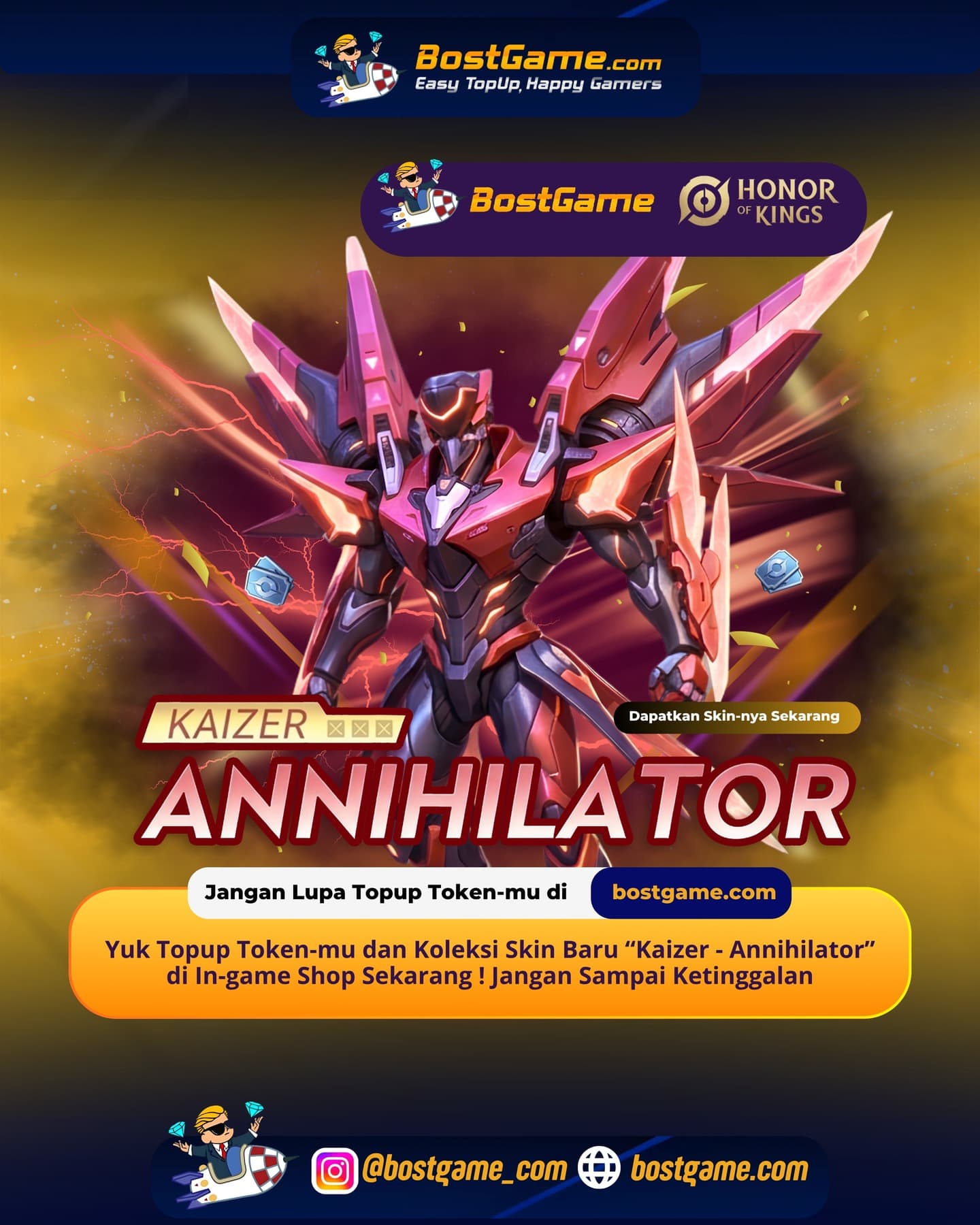 Honor Of Kings : SKIN BARU RESMI HADIR DI HONOR OF KINGS! 🔥