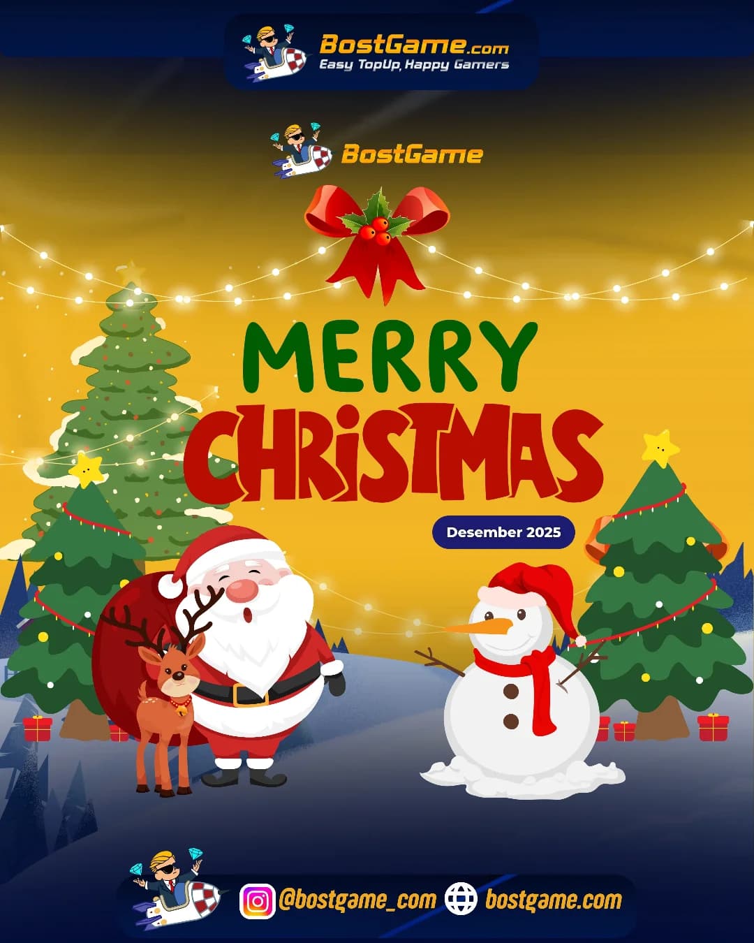 Merry Christmas Desember 2025