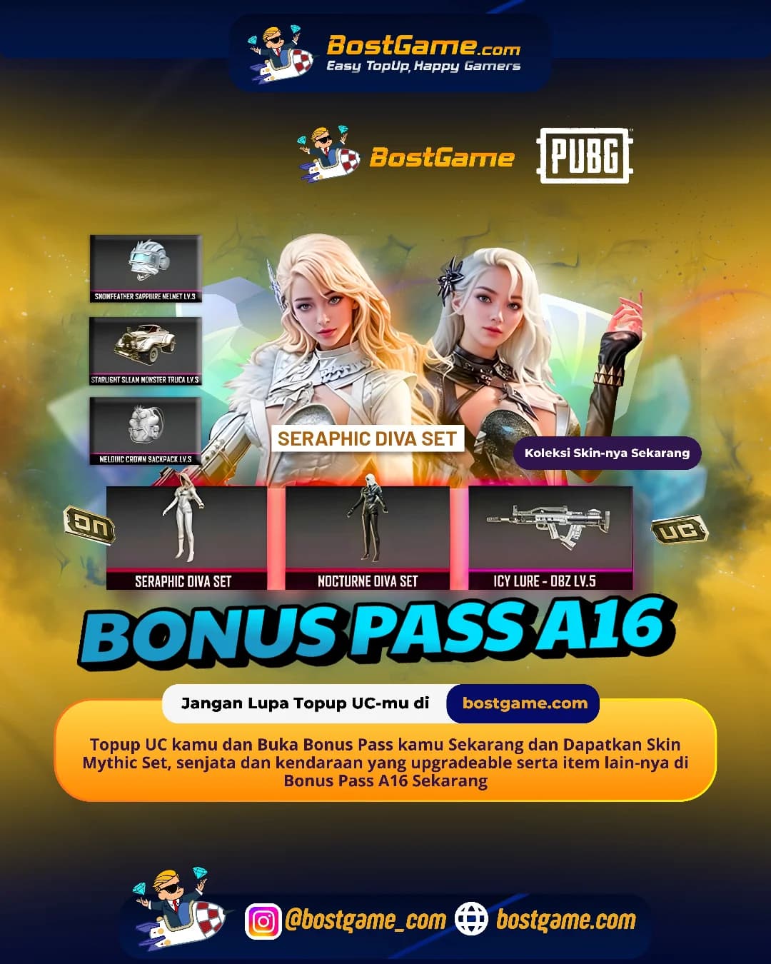 PUBG  Mobile : Bonus Pass A16 terbaru yang paling ditunggu akhirnya mendarat juga!
