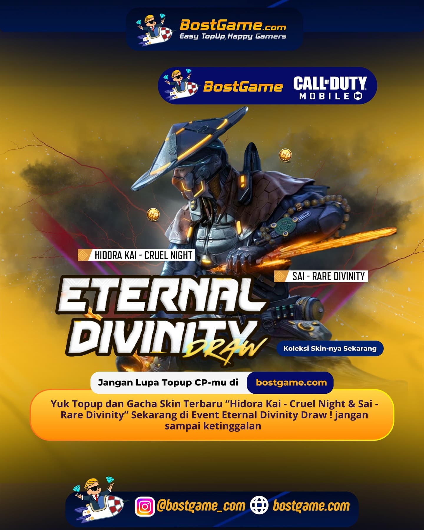 Call Of Duty Mobile : Event Eternal Divinity Draw Telah Hadir Guyss  🔥