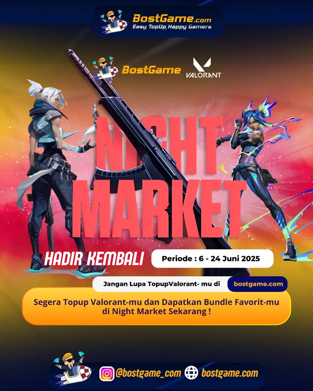 Valorant : EVENT NIGHT MARKET IS BACK!