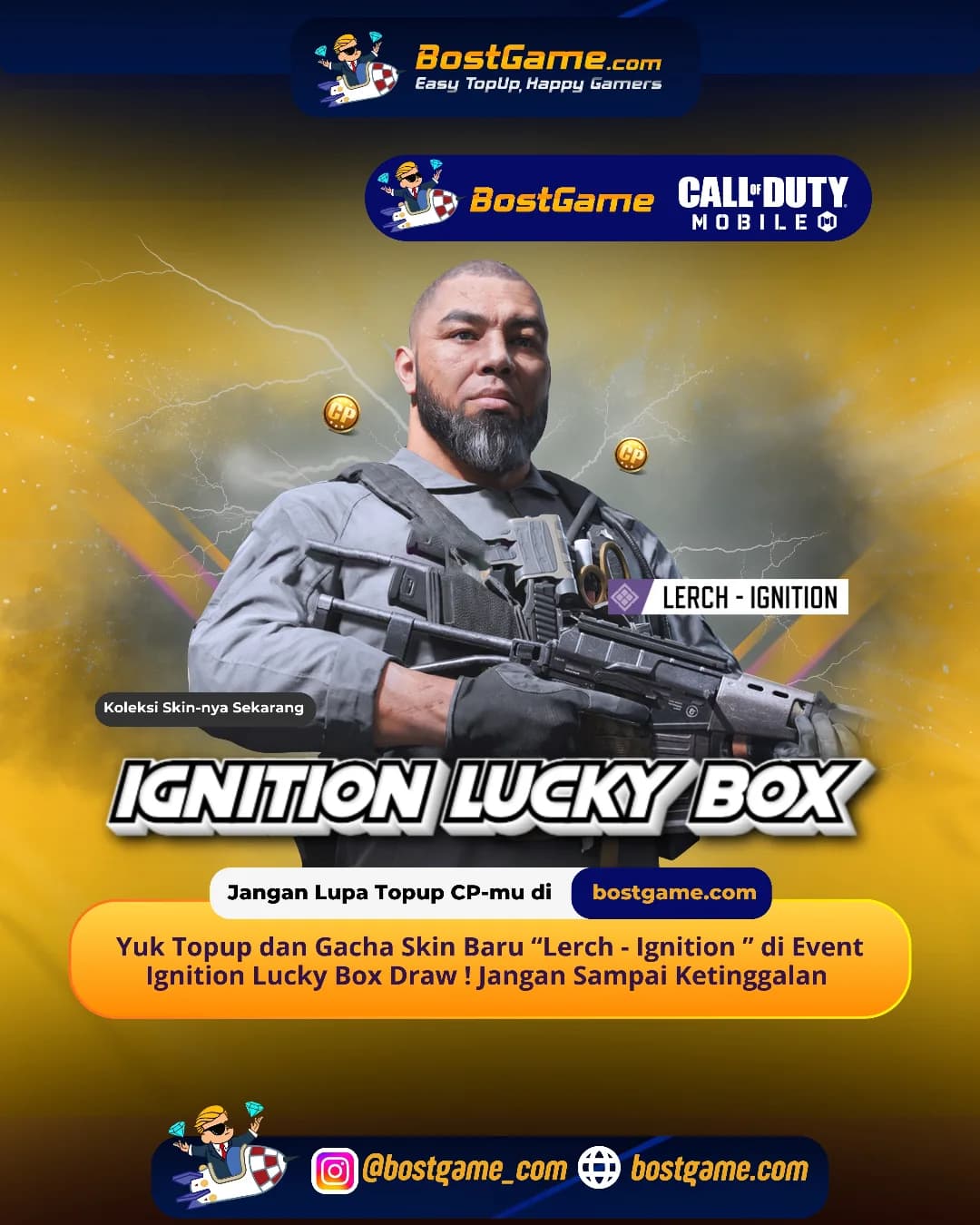 Call Of Duty Mobile : Event Ignition Lucky Box Draw Telah Hadir Guyss 🧨