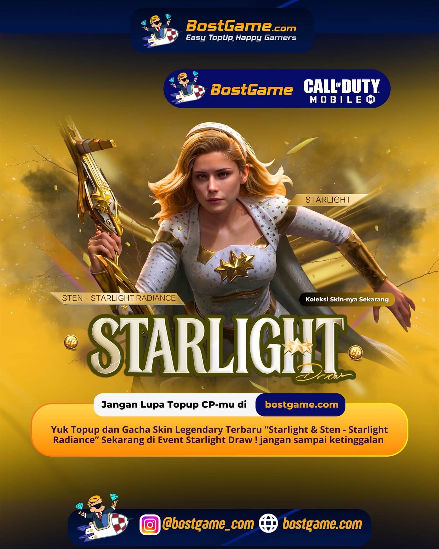 Call Of Duty Mobile : Event Starlight Draw Telah Hadir Guyss ✨