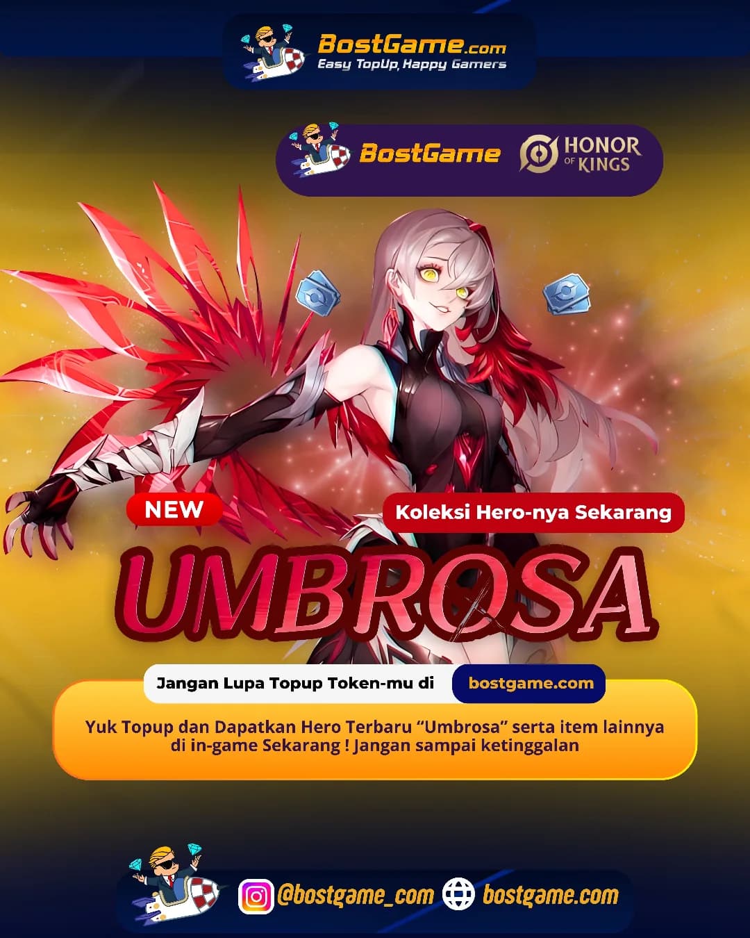 Honor Of Kings : Hero Umbrosa akhirnya mendarat di Misty City! 