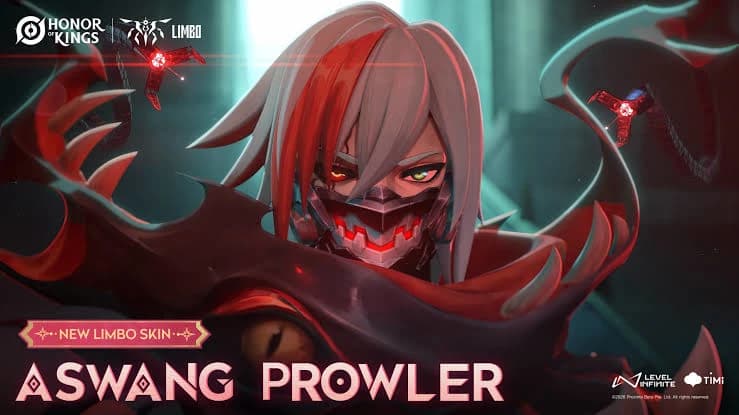 Honor of Kings Ungkap CG Skin LIMBO Aswang Prowler Gao Changgong, Sosok Pemburu Misterius!