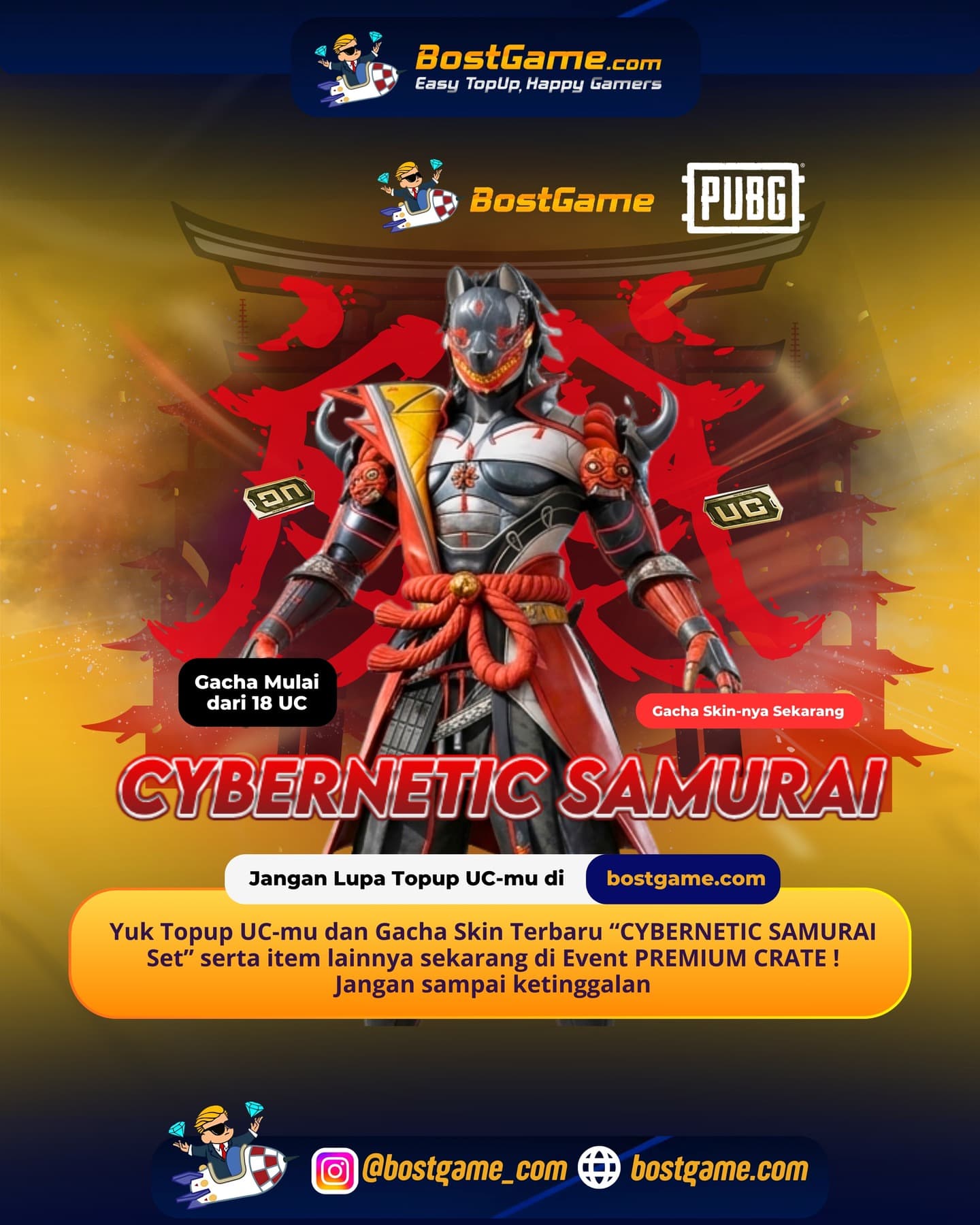 PUBG Mobile : ⚔️🤖 PREMIUM CRATE RESMI HADIR! 🤖⚔️
