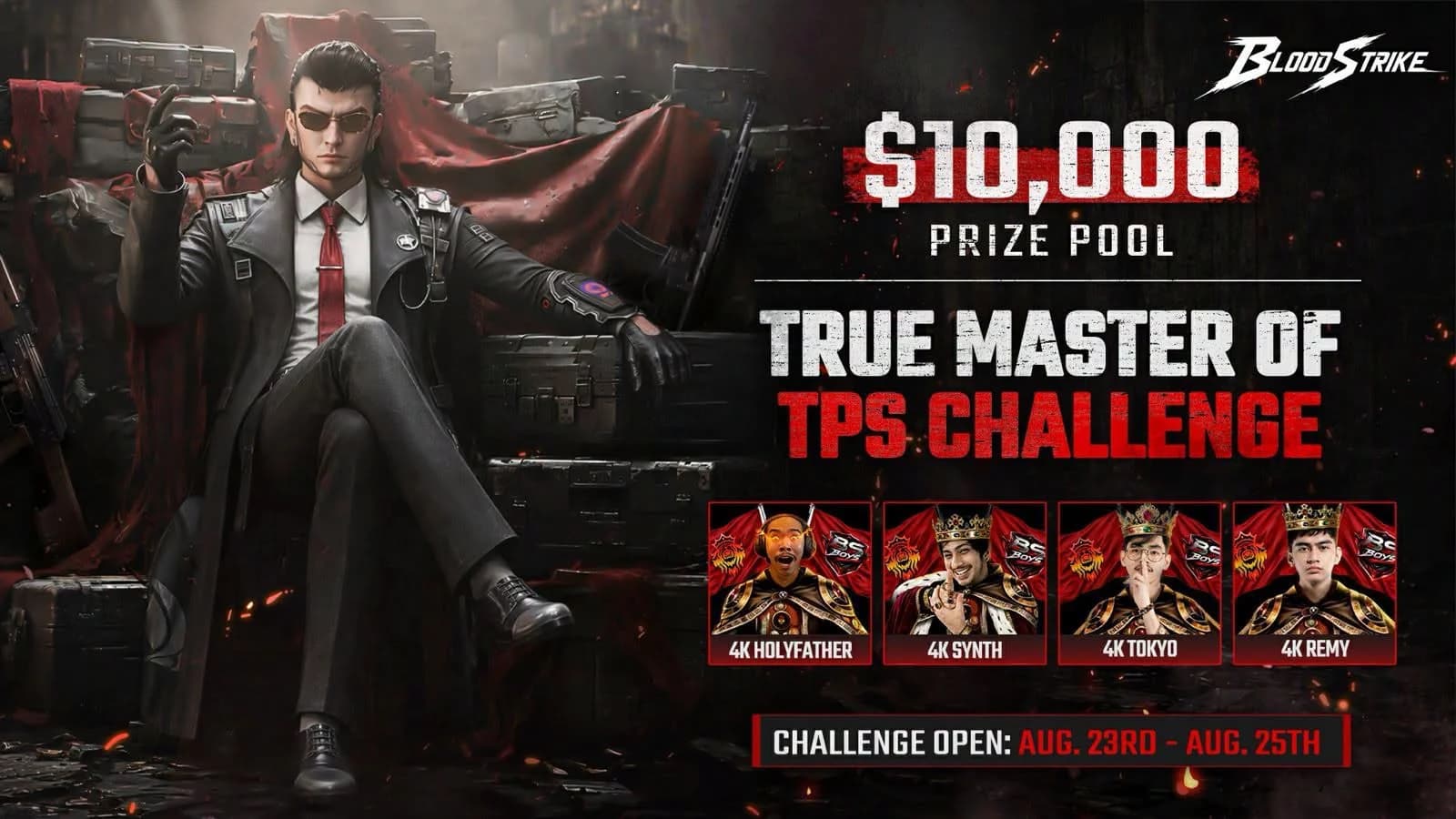 Blood Strike Gelar True Master of TPS Challenge, HolyFather Tantang Para Bintang