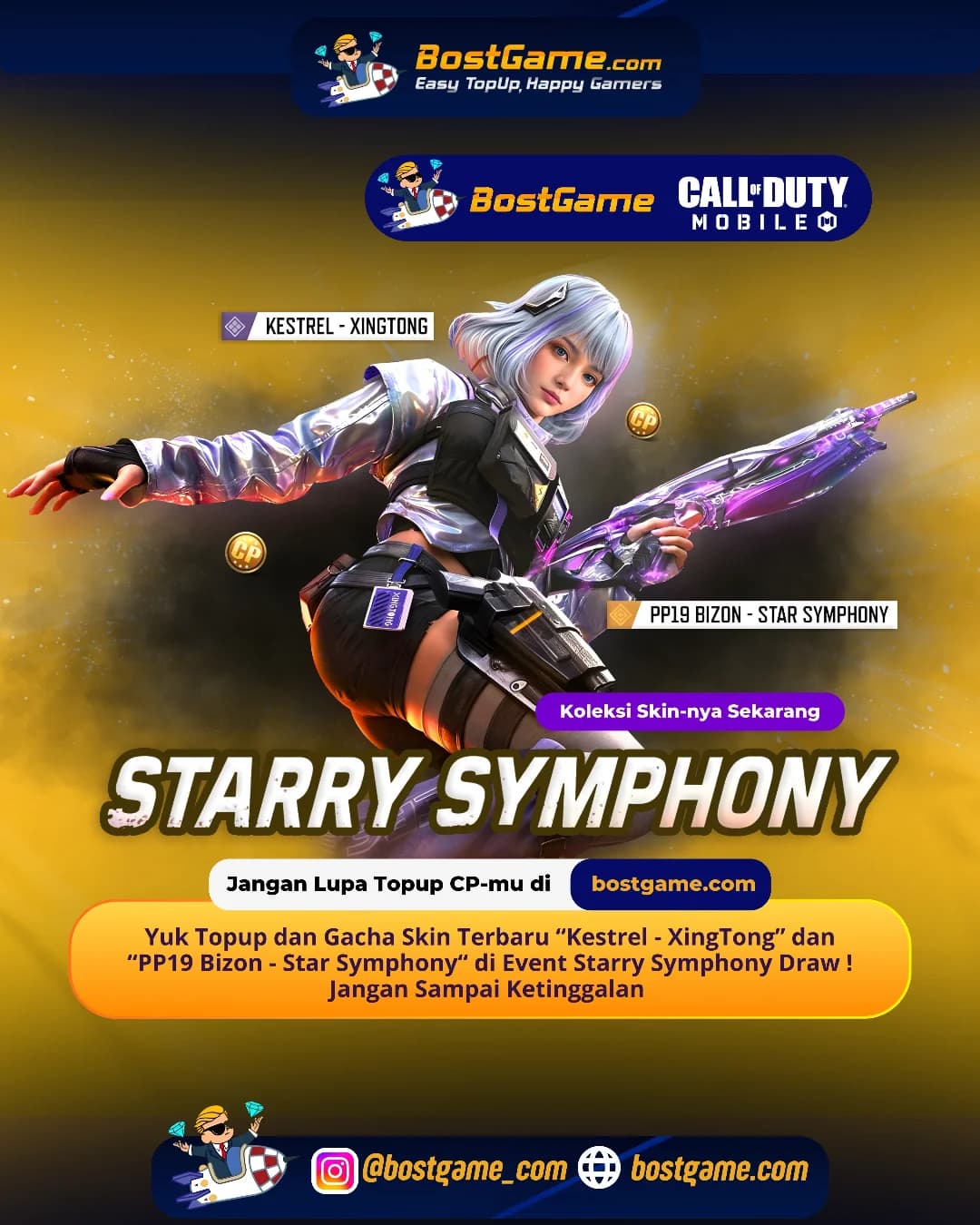 Call Of Duty Mobile : Event Starry Symphony Draw Telah Hadir Guyss