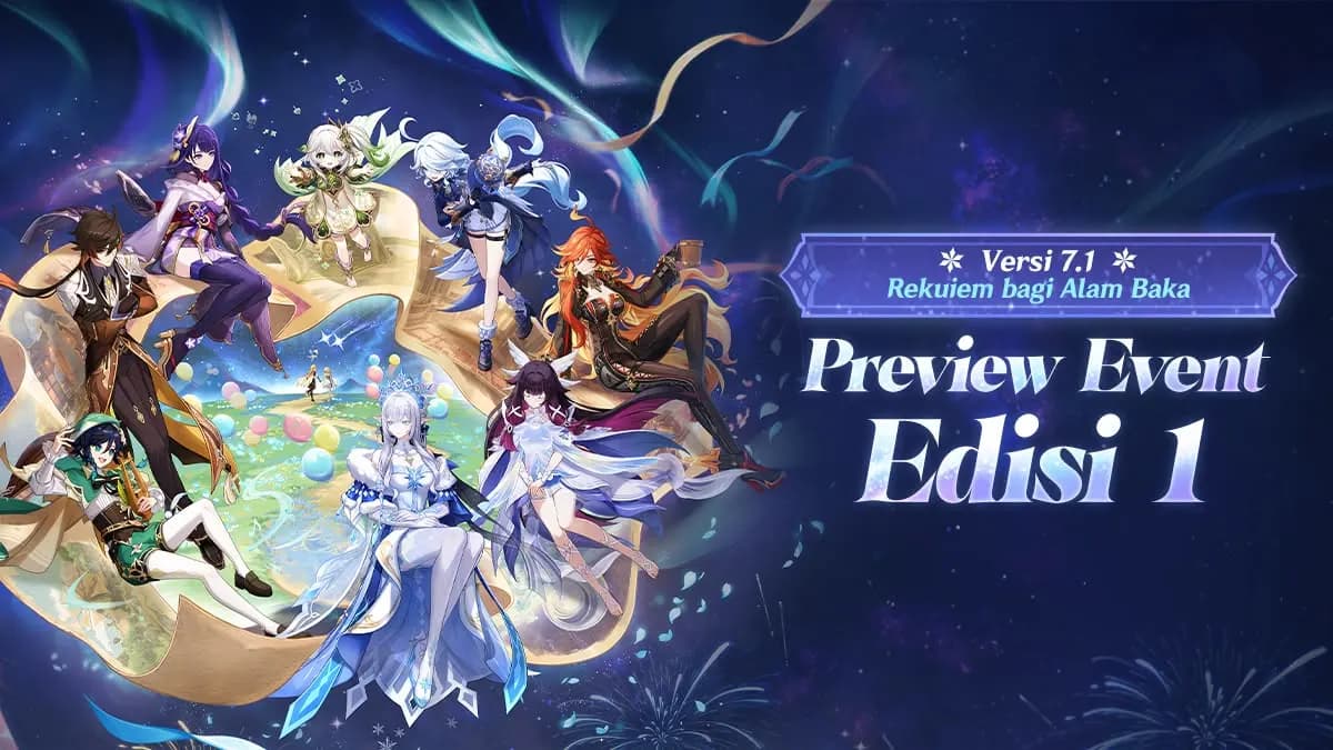Genshin Impact Versi 7.1 “Rekuiem bagi Alam Baka” Hadir, Simak Preview Event Edisi 1