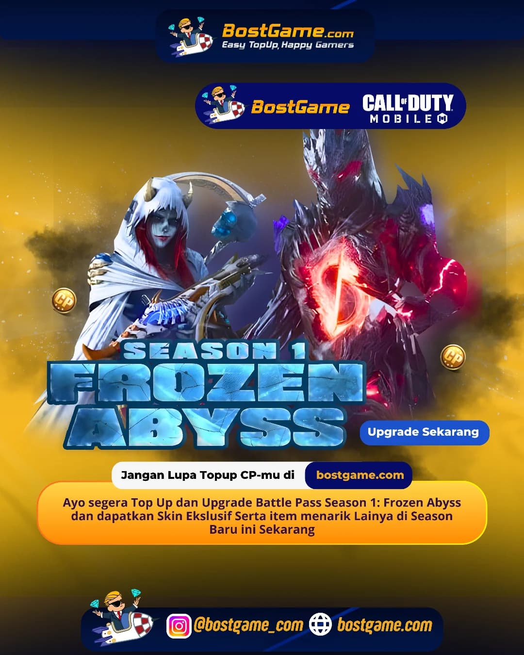 Call Of Duty Mobile : Season 1: Frozen Abyss resmi dimulai, gengs! 