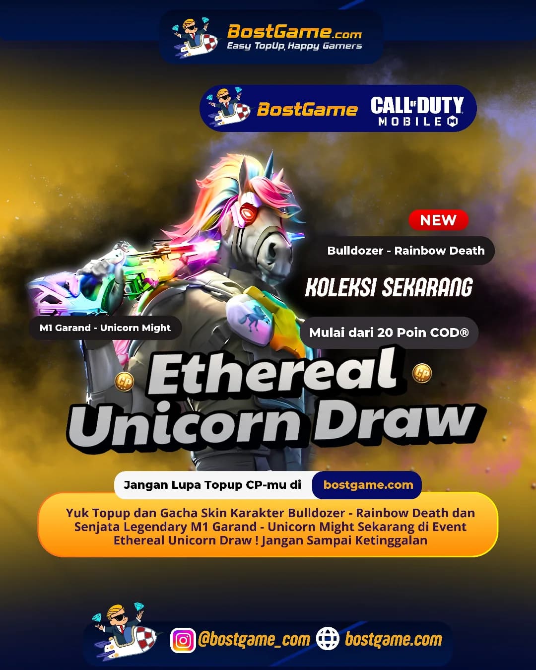 Call Of Duty Mobile : EVENT ETHEREAL UNICORN DRAW IS HERE!