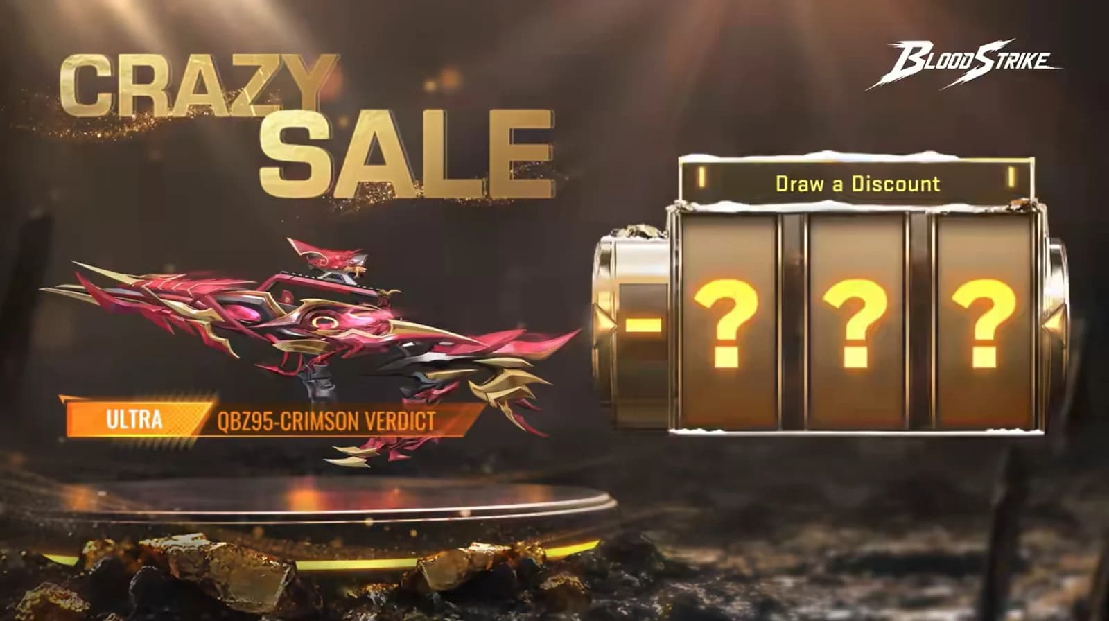 Blood Strike Gelar Crazy Sale 18–24 Agustus, Ultra QBZ95 Crimson Verdict Diskon hingga 95%
