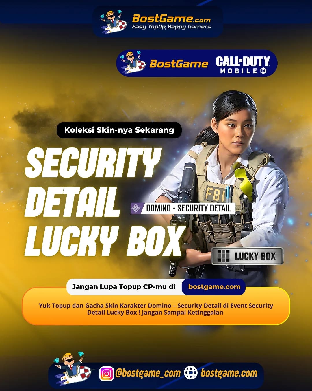 Call Of Duty Mobile : Event Security Detail Lucky Box is LIVE!