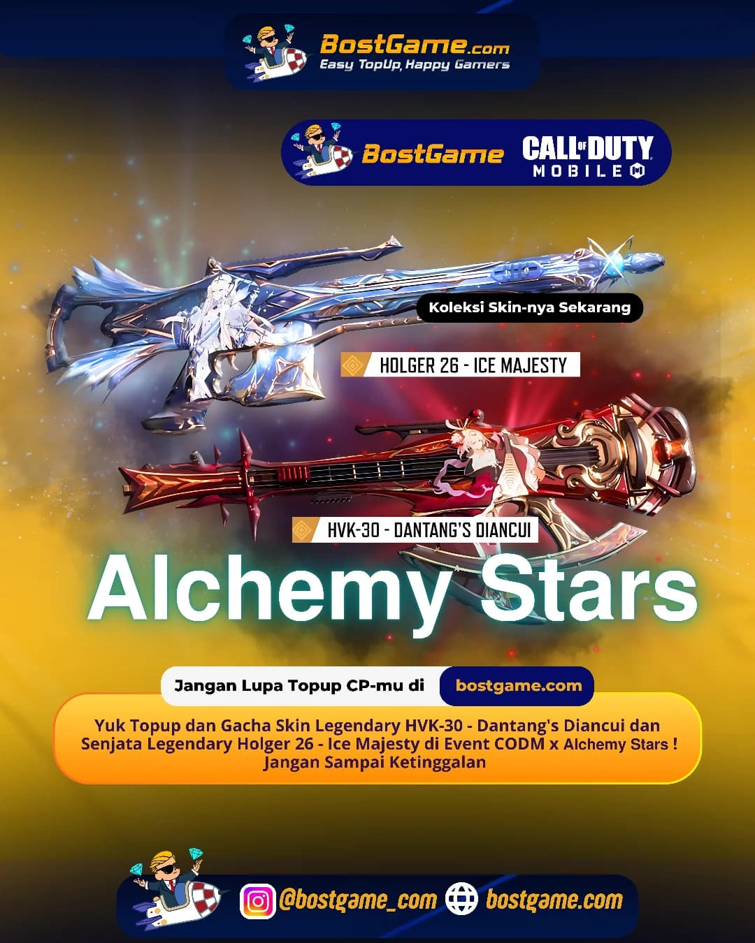 Call Of Duty Mobile : Kolaborasi Epic CODM x Alchemy Stars Hadir!