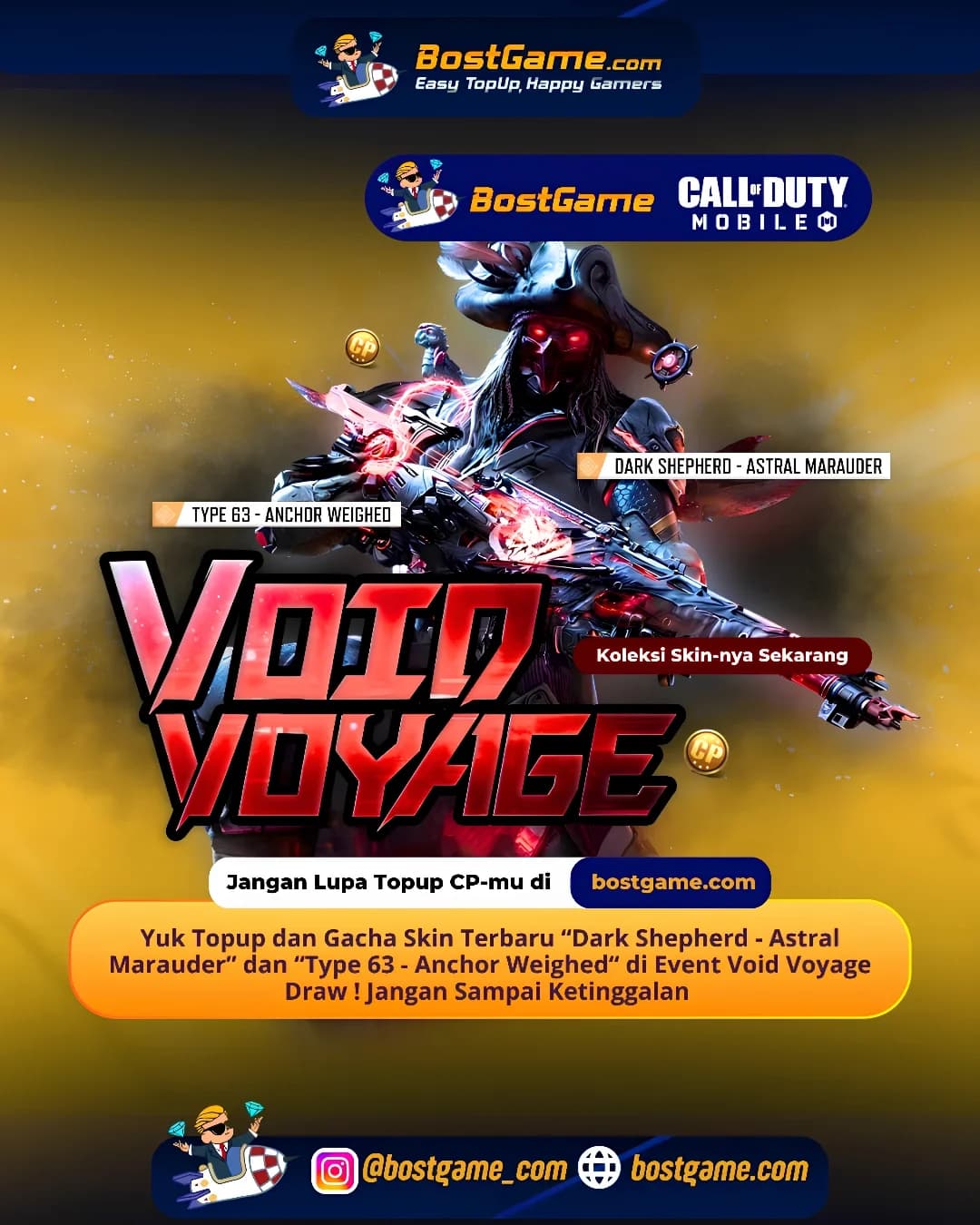 Call Of Duty Mobile : Skin Baru "Dusk - Shadow's Call & Legendary KN44 - Shadow's Wings"⚓ 