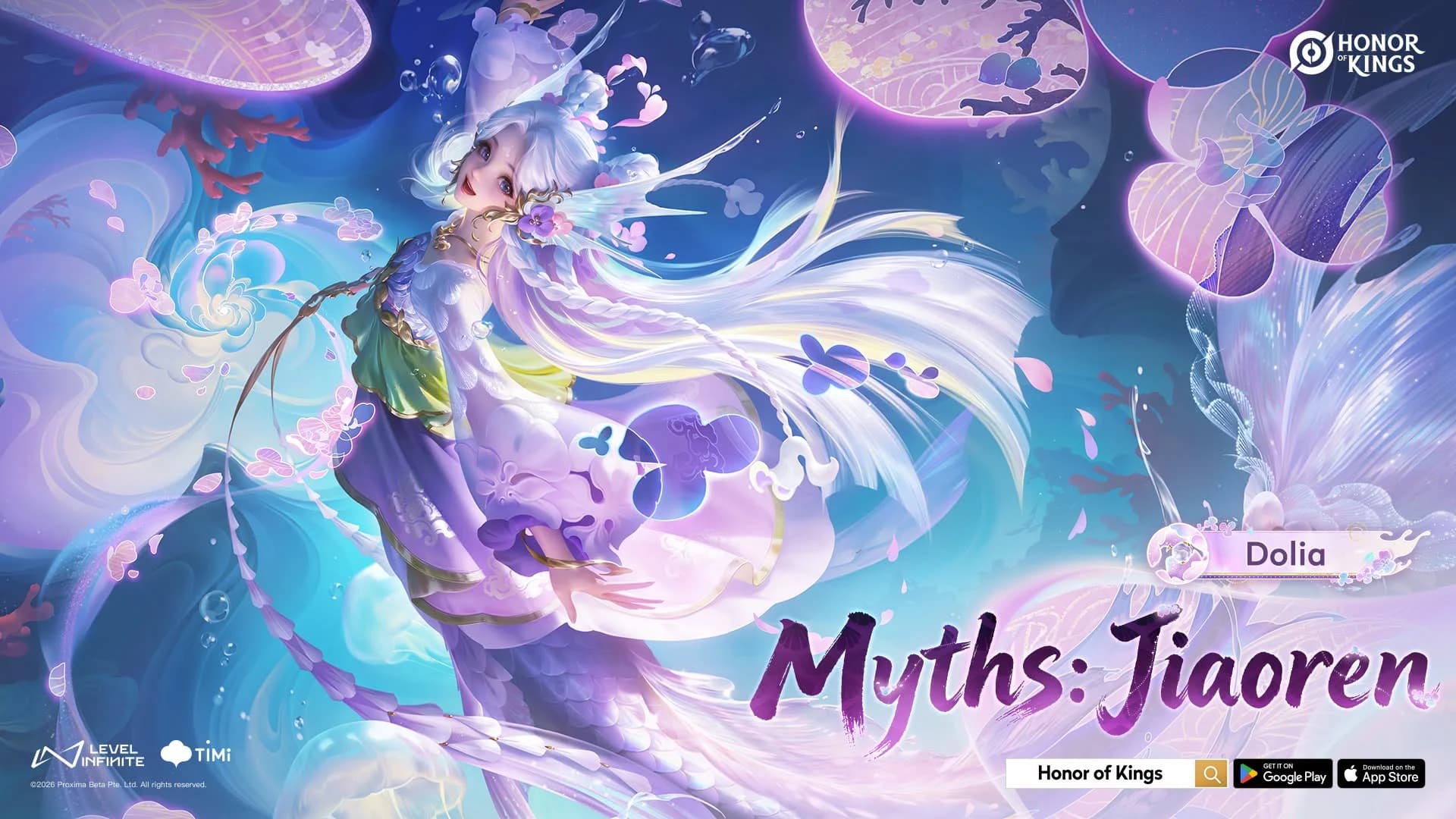 Honor of Kings: Skin Myth Jiaoren Dolia dan Xiangliu Sima Yi Resmi Hadir, Cek Harga Diskonnya!