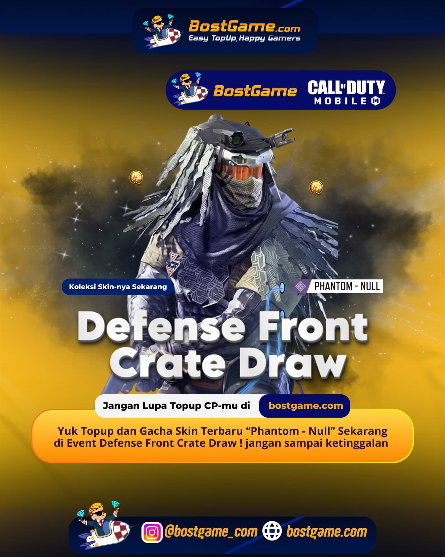 Call Of Duty Mobile : Event Defense Front Crate Draw Telah Hadir Guyss 🧱