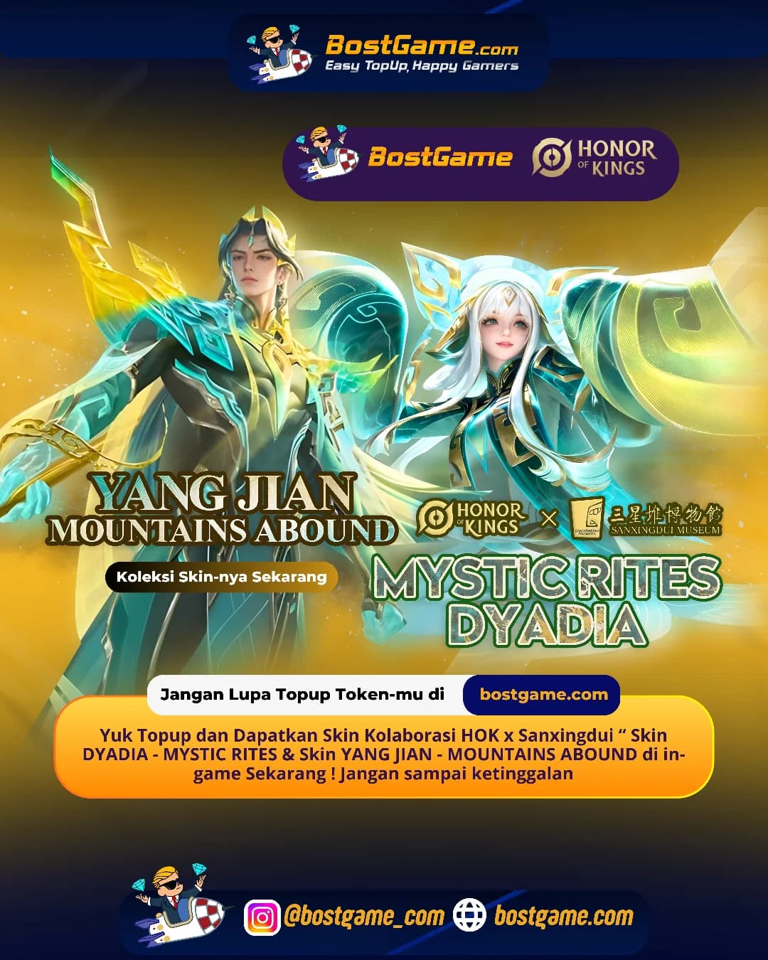 Honor Of Kings : Mystic Rites Dyadia – Sang gadis pembawa berkah dari Zaman Perunggu!
