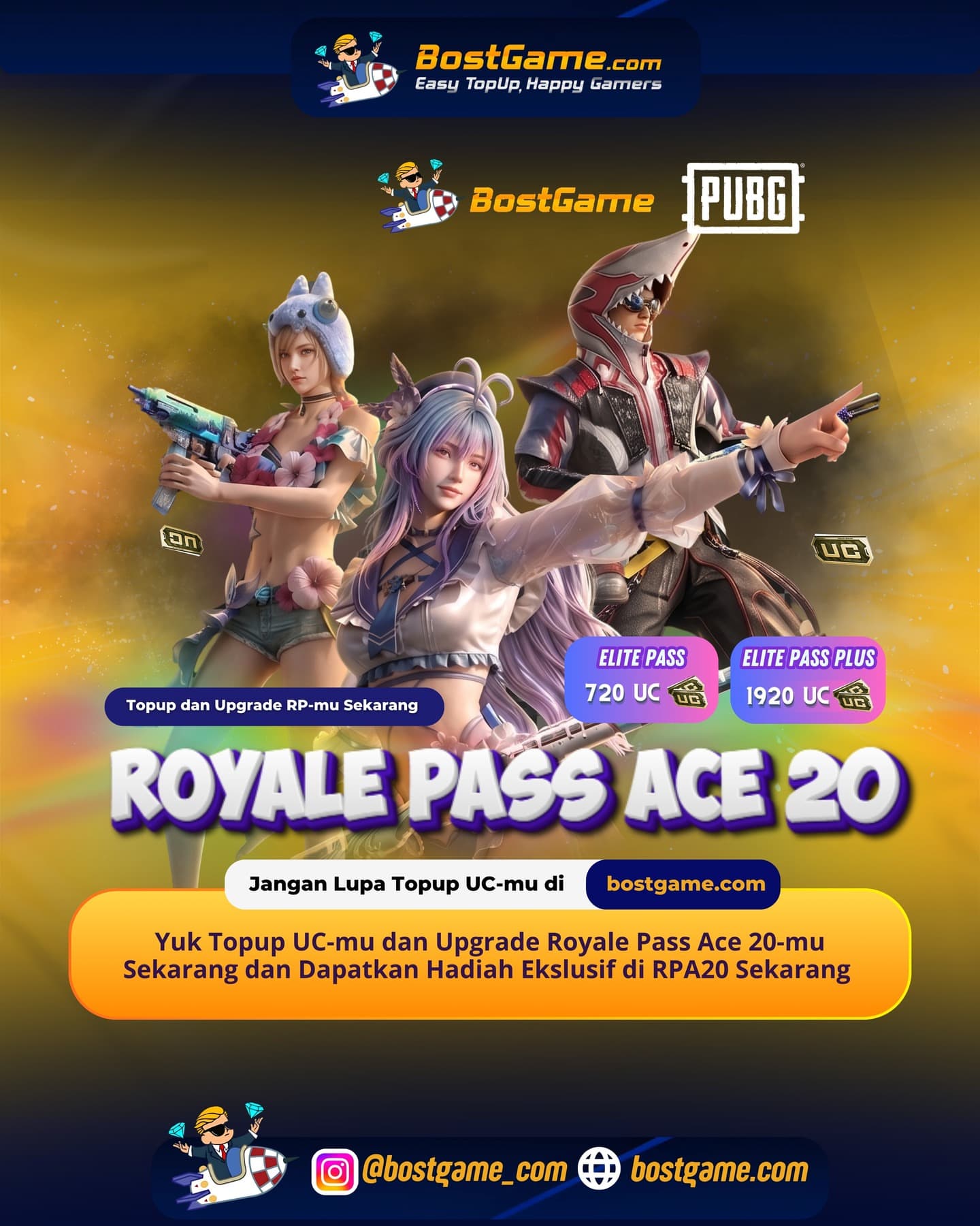 PUBG Mobile : Royale Pass Ace 20 Resmi Mendarat di PUBG MOBILE! ⚡🔥