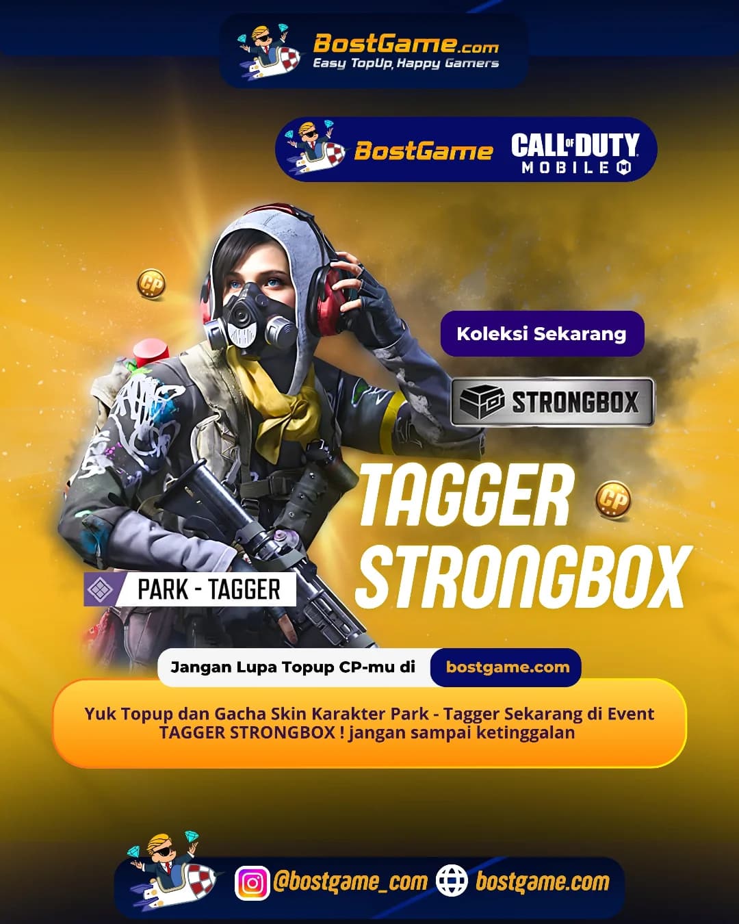 Call Of Duty Mobile : TAGGER STRONGBOX IS BACK!