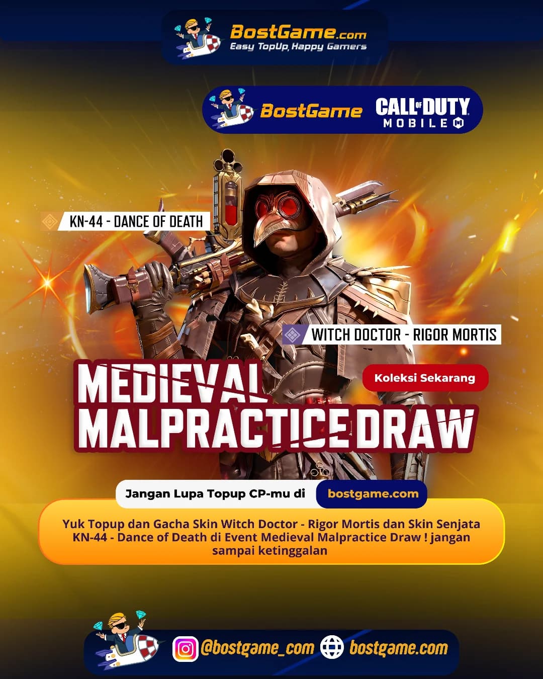 Call Of Duty Mobile : Event Medieval Malpractice Draw !