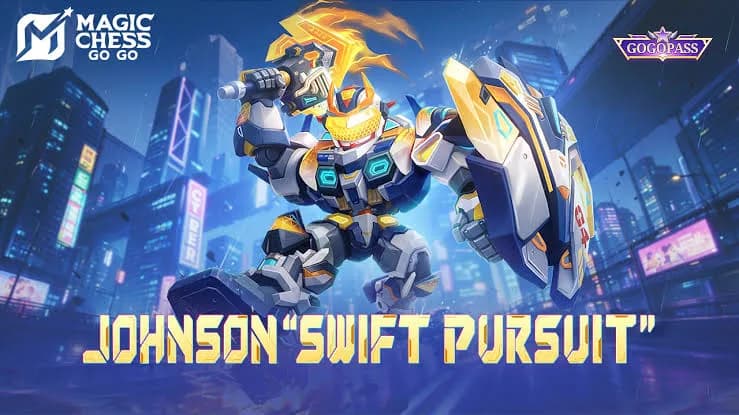 Magic Chess: Go Go Umumkan Skin Johnson Swift Pursuit untuk November Go Go Pass