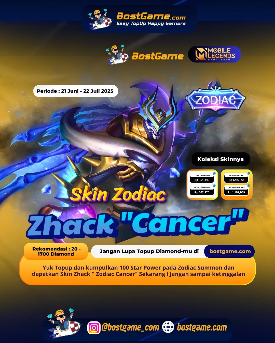 Mobile Legends : ZODIAC SUMMON IS BACK, SOBAT MLBB!