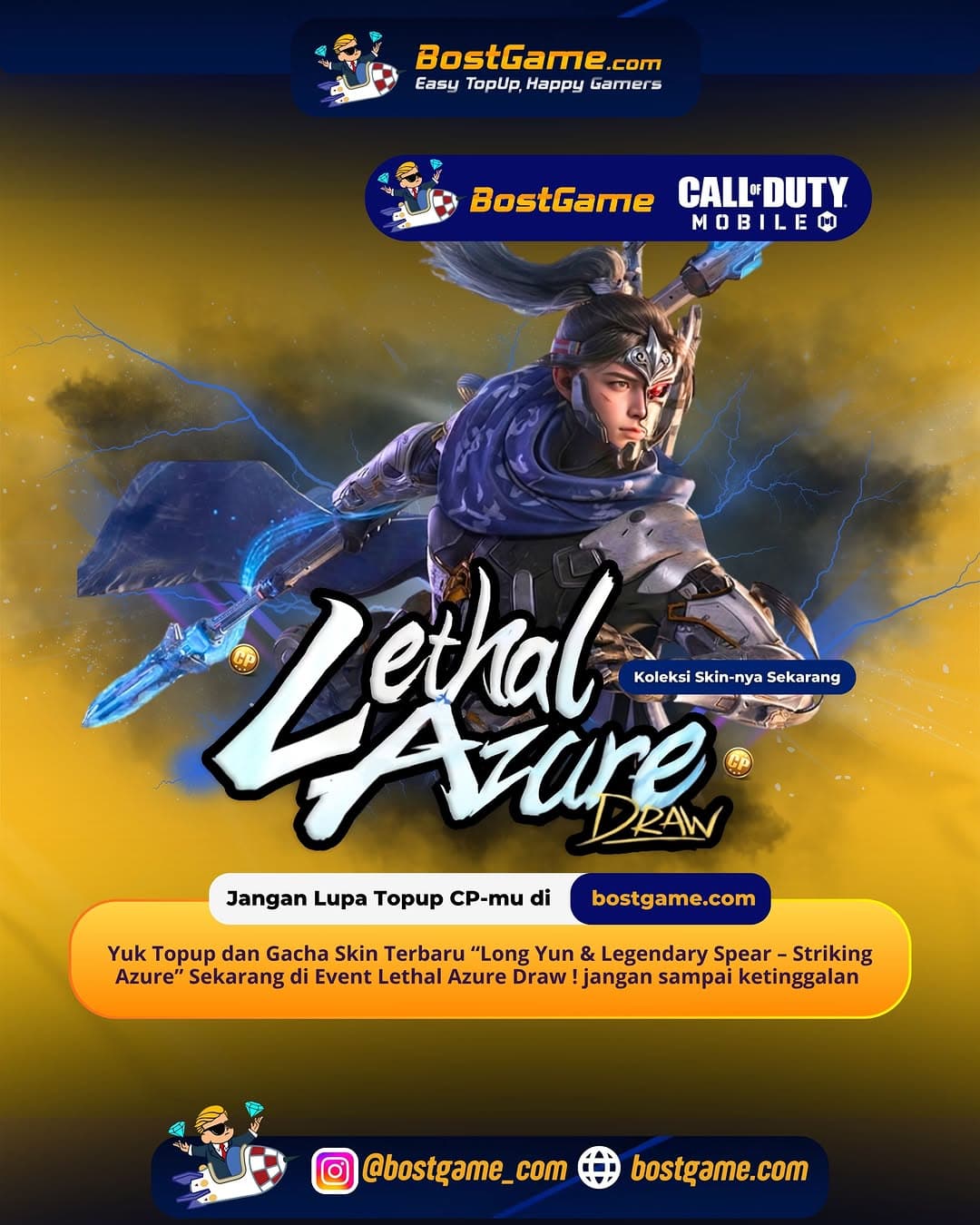 Call Of Duty Mobile : š„Event Lethal Azure Draw Telah Hadir Guyss š„