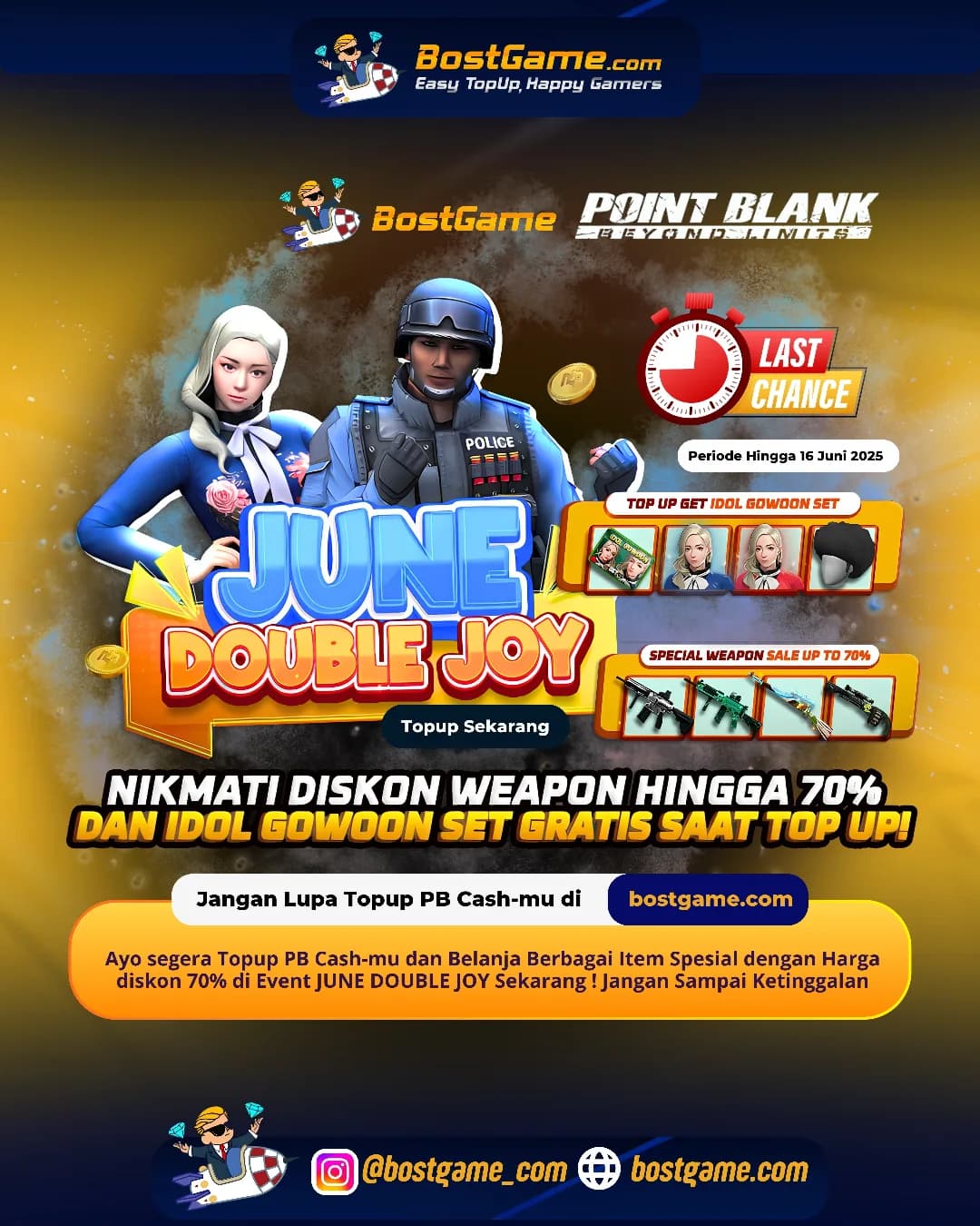 Point Blank : LAST CHANCE GENGS!