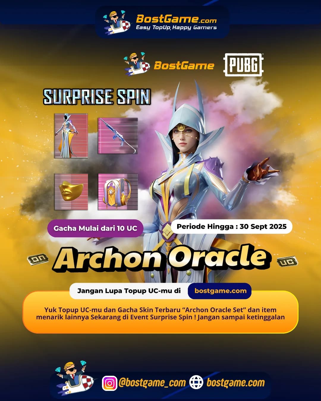 Pubg : Event Surprise Spin is BACK lagi nih gengs!