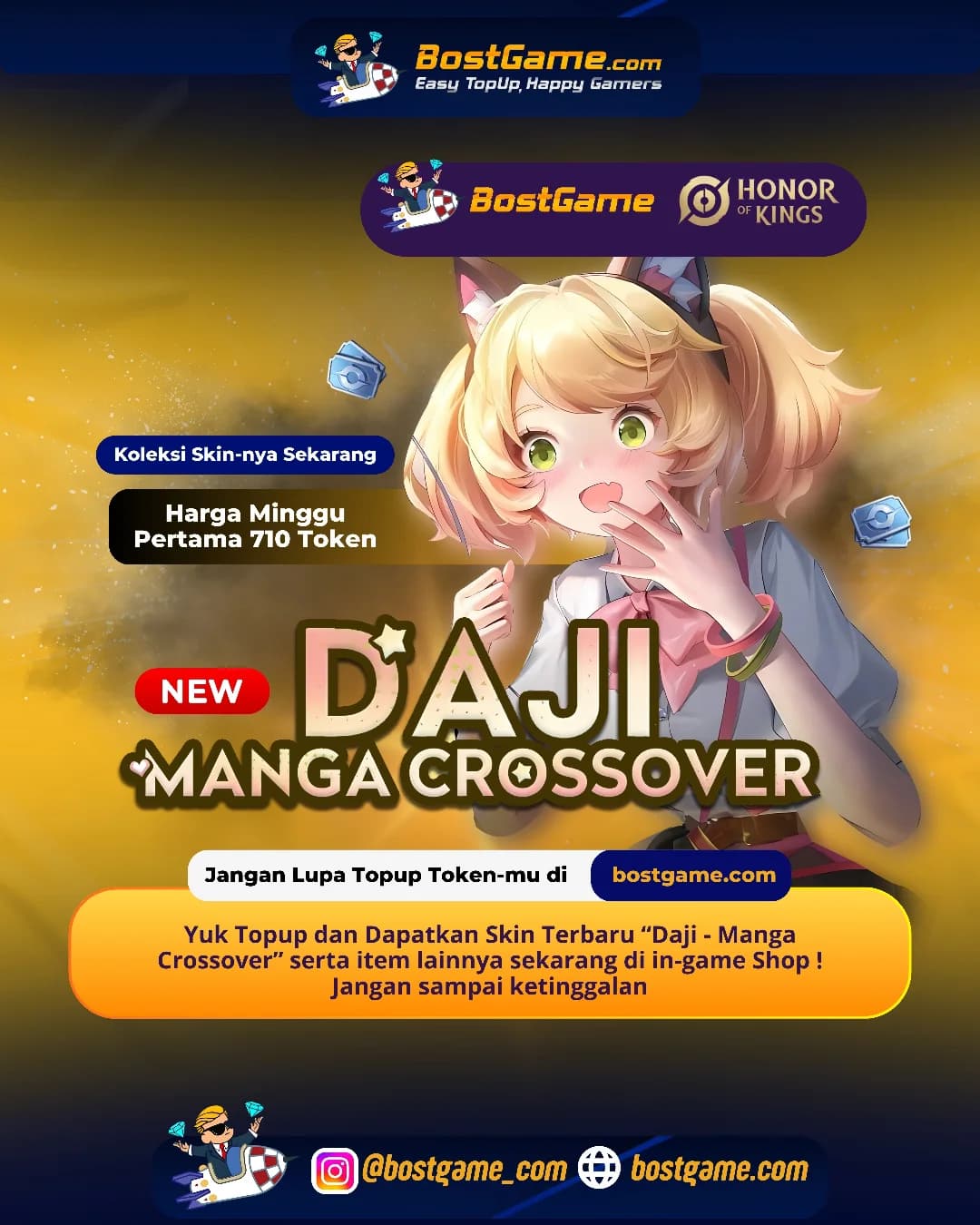 Honor Of Kings : Skin terbaru “Daji - Manga Crossover” udah resmi mendarat!