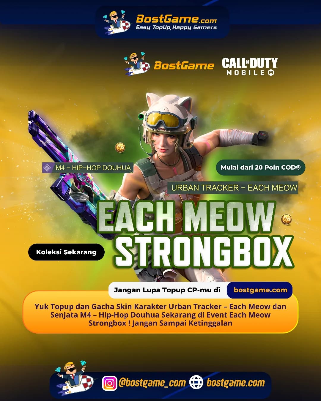Call Of Duty Mobile : EACH MEOW STRONGBOX IS HERE, SOBAT CODM!