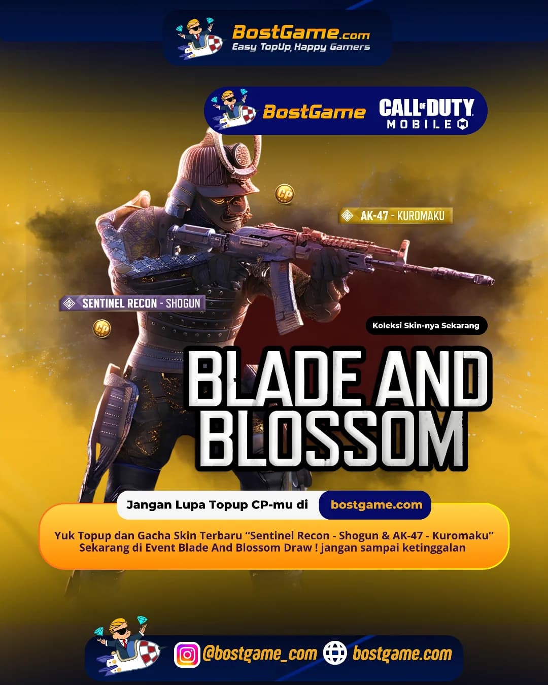 Call Of Duty Mobile : Event Blade And Blossom Draw Telah Hadir Guyss ⚡