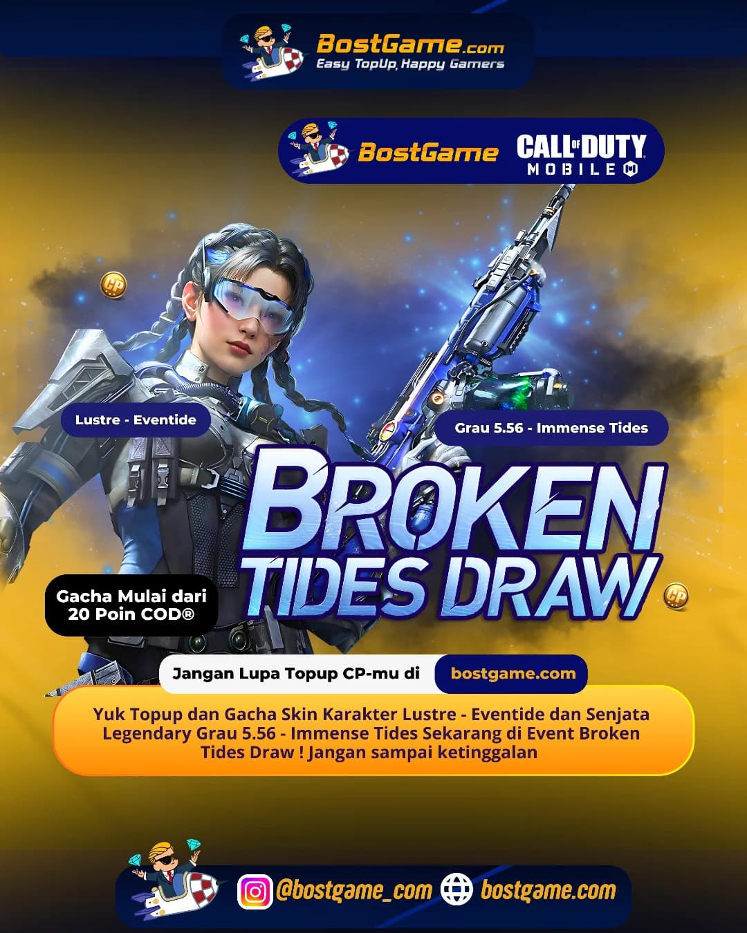 Call Of Duty Mobile : Event Broken Tides Draw Sudah Hadir Guyss