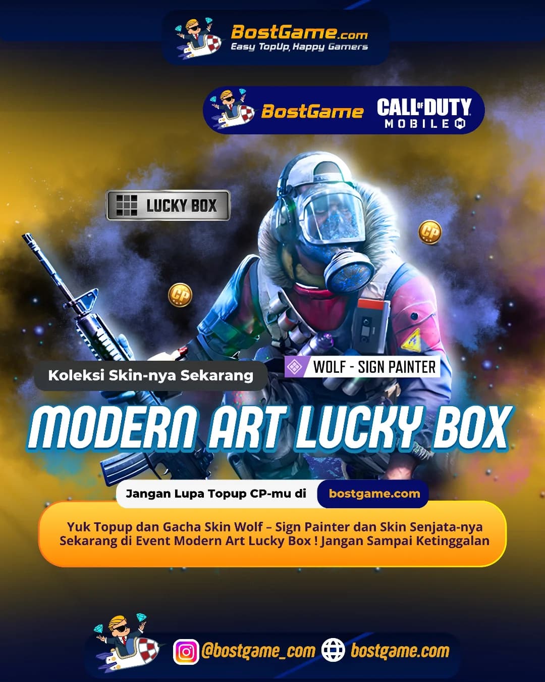 Call Of Duty Mobile : MODERN ART LUCKY BOX IS BACK!