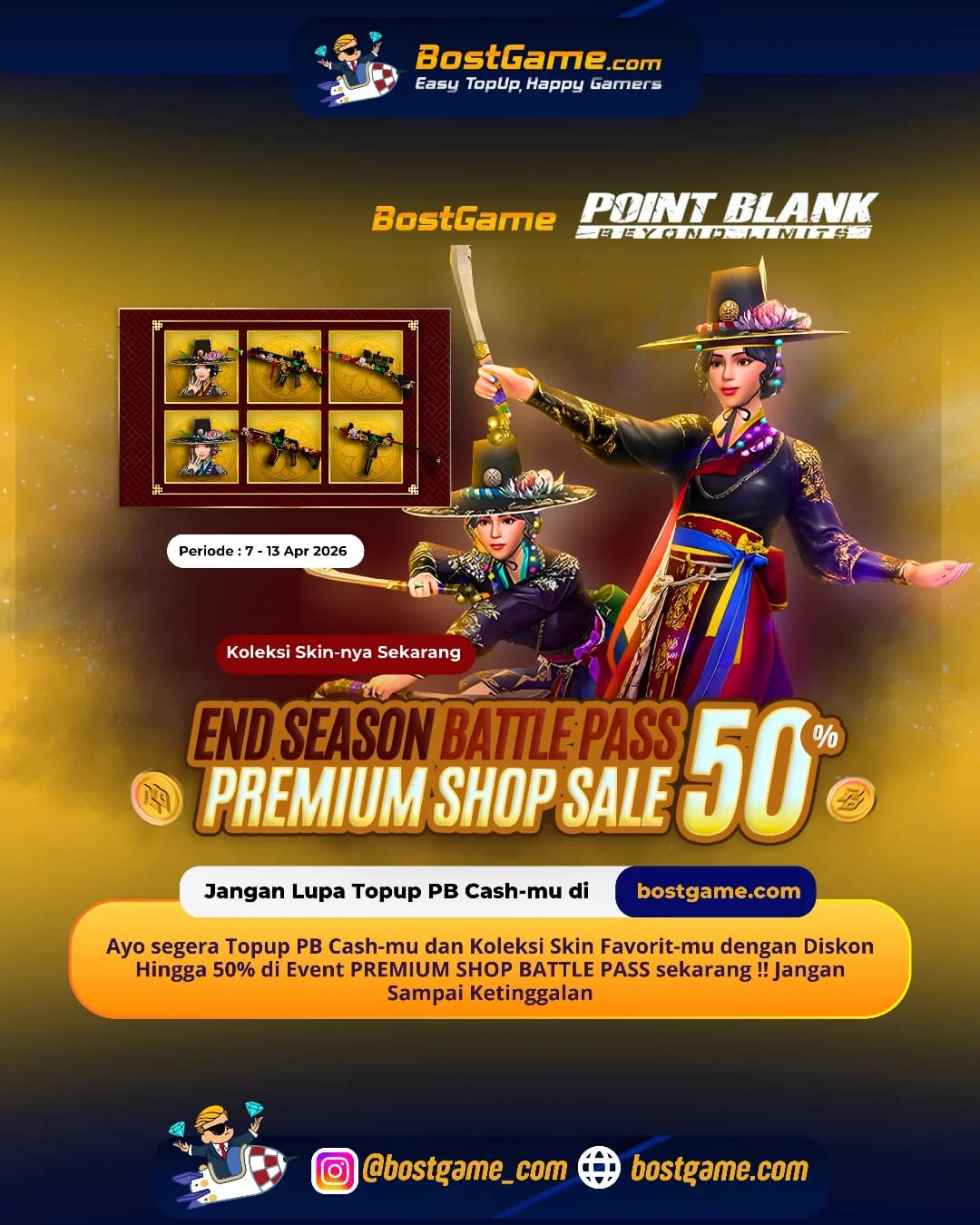 Point Blank : EVENT PREMIUM SHOP BATTLE PASS TELAH HADIR!