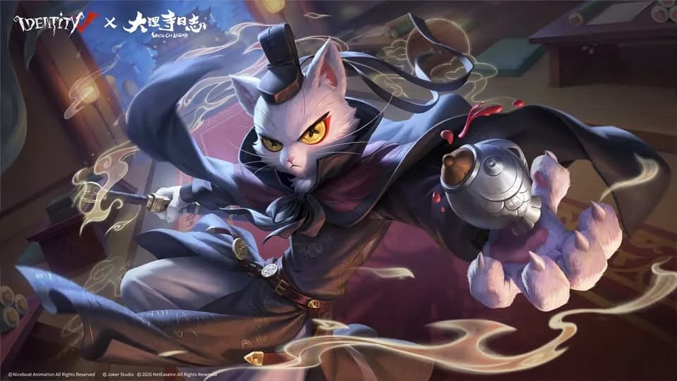 Identity V x White Cat Legend Ungkap Kostum Matador untuk Li Bing dan Aksesori Fish Pot