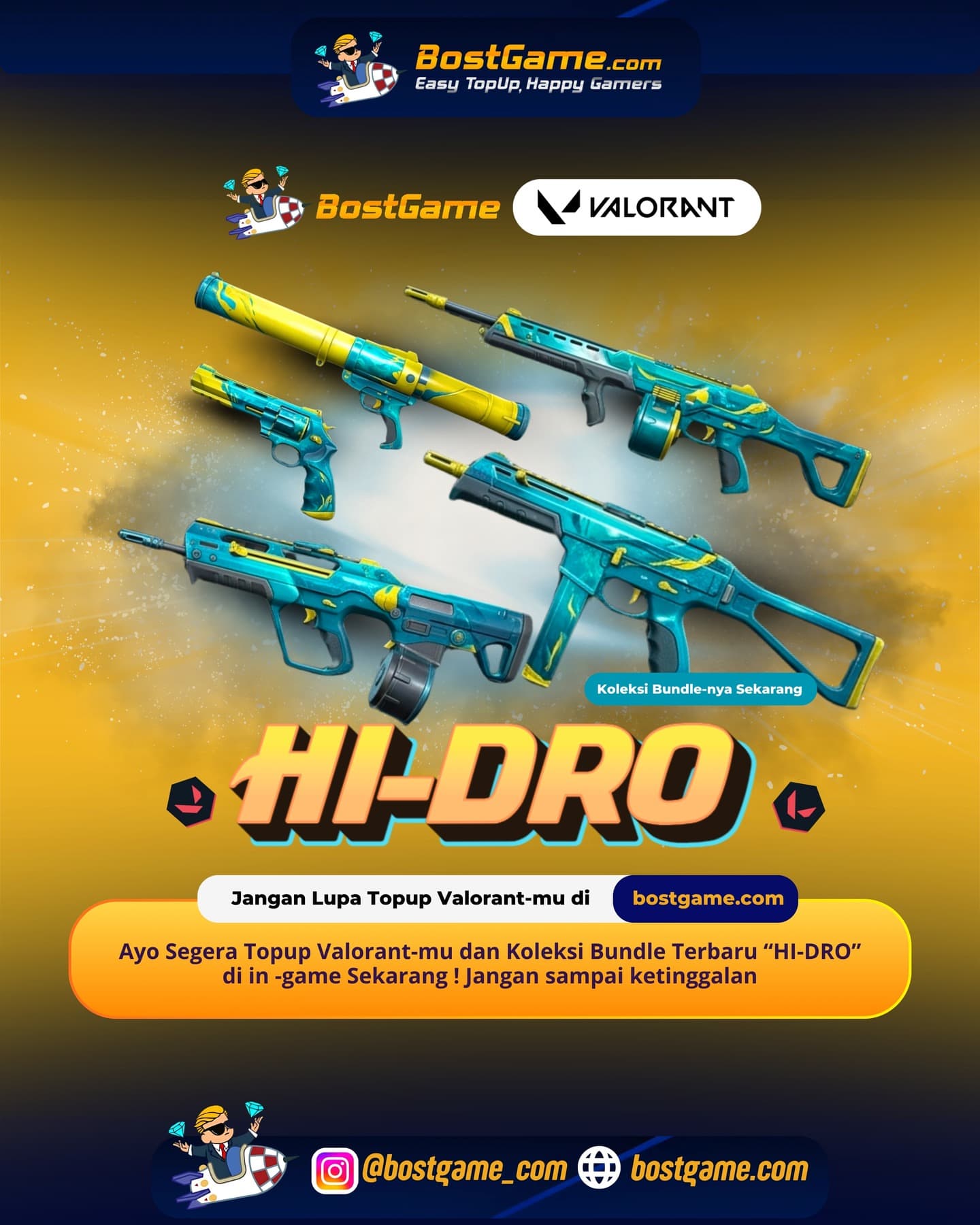 VALORANT : Bundle TERBARU “Bundle HI-DRO” akhirnya HADIR, guyss!✨