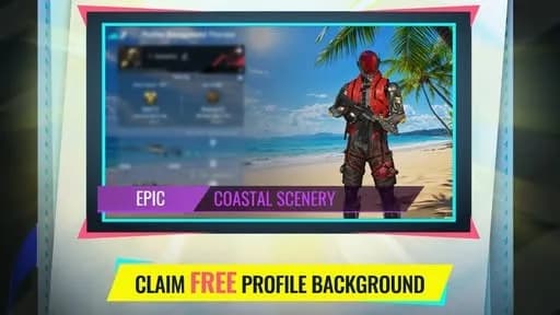 Blood Strike Bagikan Item Profile Background Coastal Scenery Gratis, Cukup Login 7 Hari