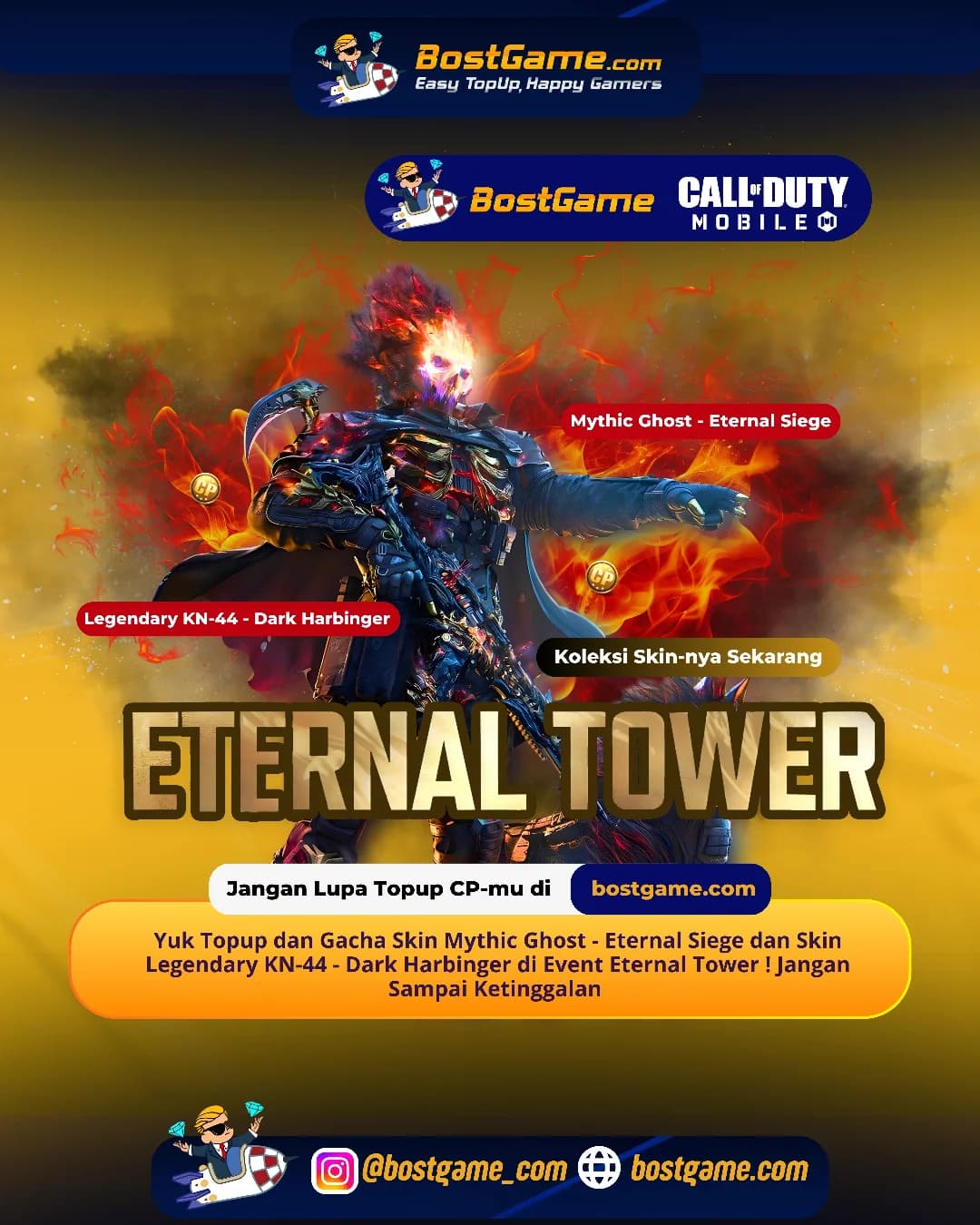 Call Of Duty Mobile : Event Eternal Tower udah turun ke battlefield!