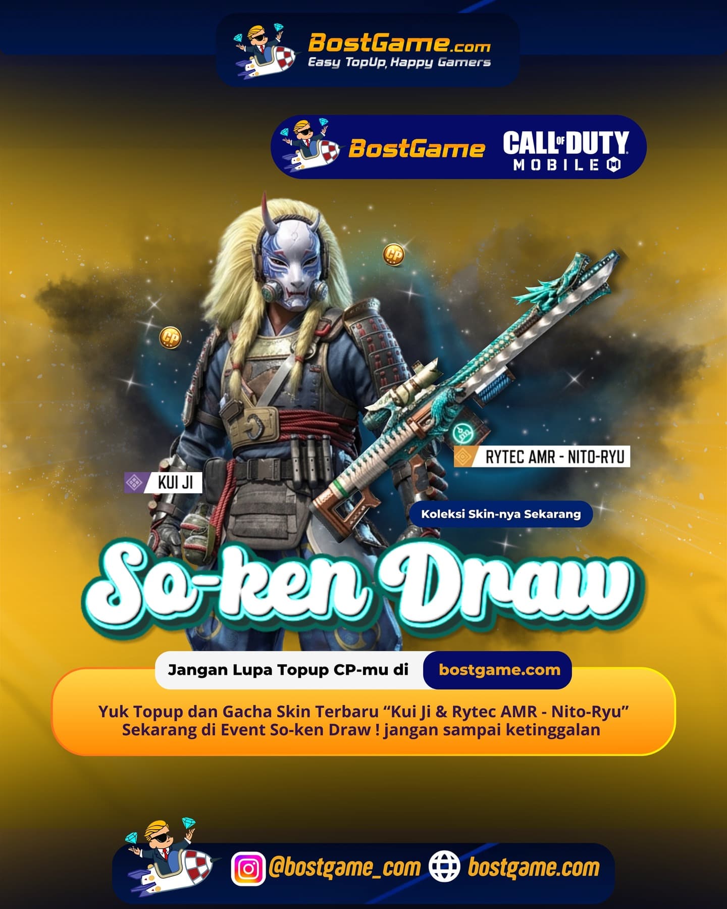 Call Of Duty Mobile : Event So-ken Draw Telah Hadir Guyss 🗡️ 