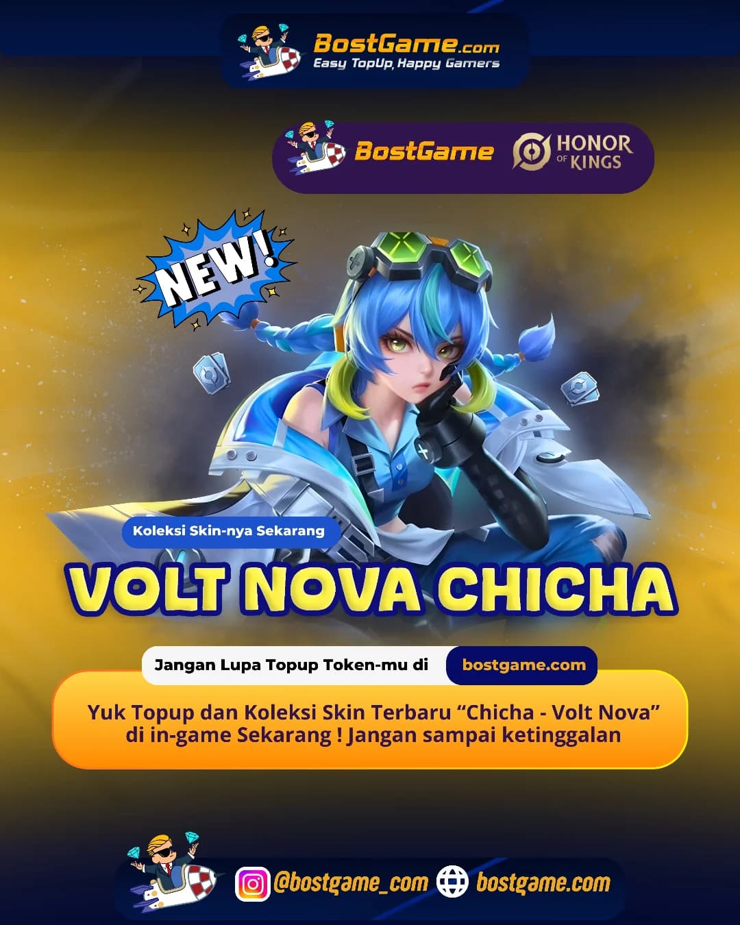 Honor Of Kings : Siap tampil makin listrik & overpower di Honor of Kings? Ini dia skin yang wajib kamu koleksi!