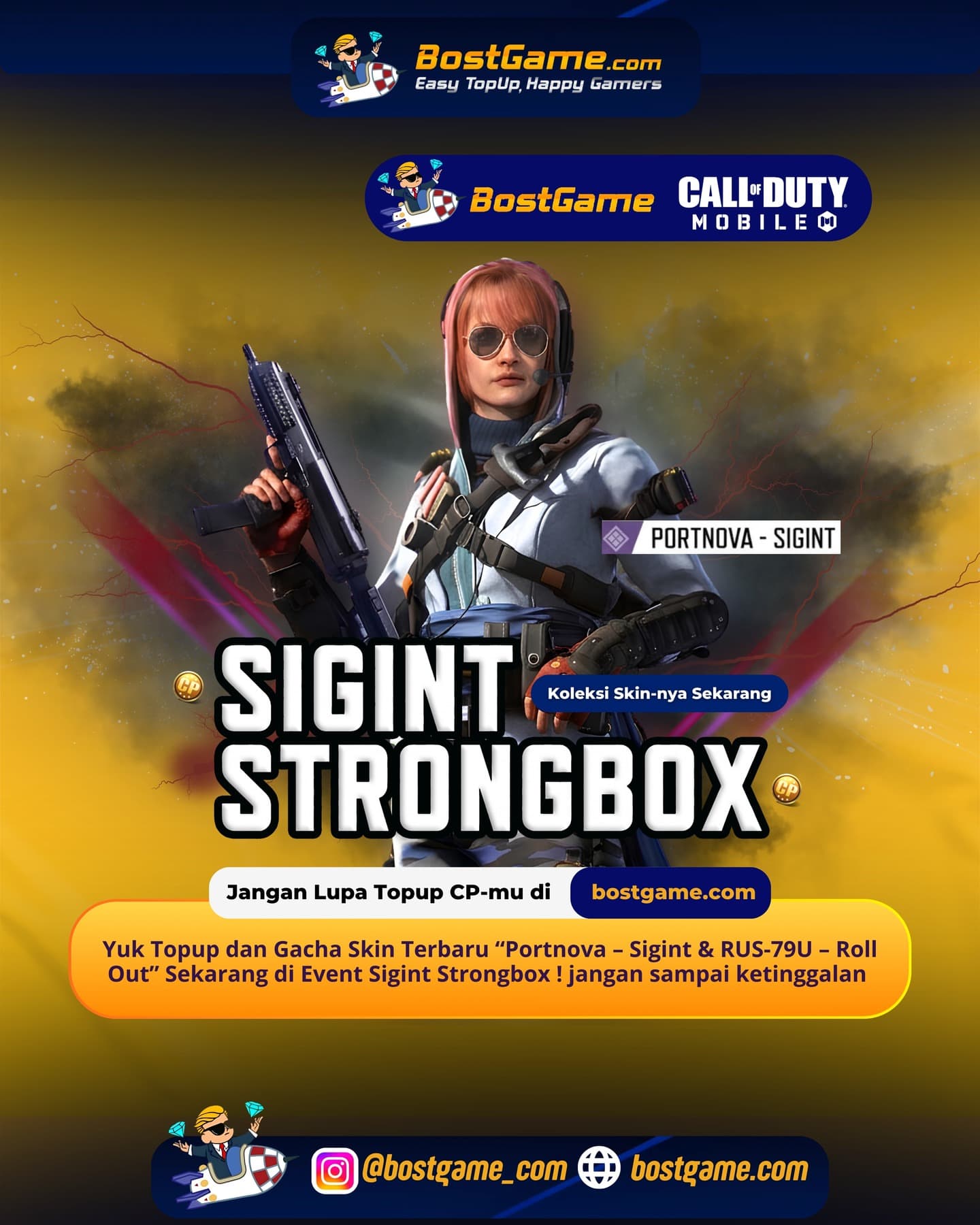 Call Of Duty Mobile : Event Sigint Strongbox Draw Telah Hadir Guyss 📡