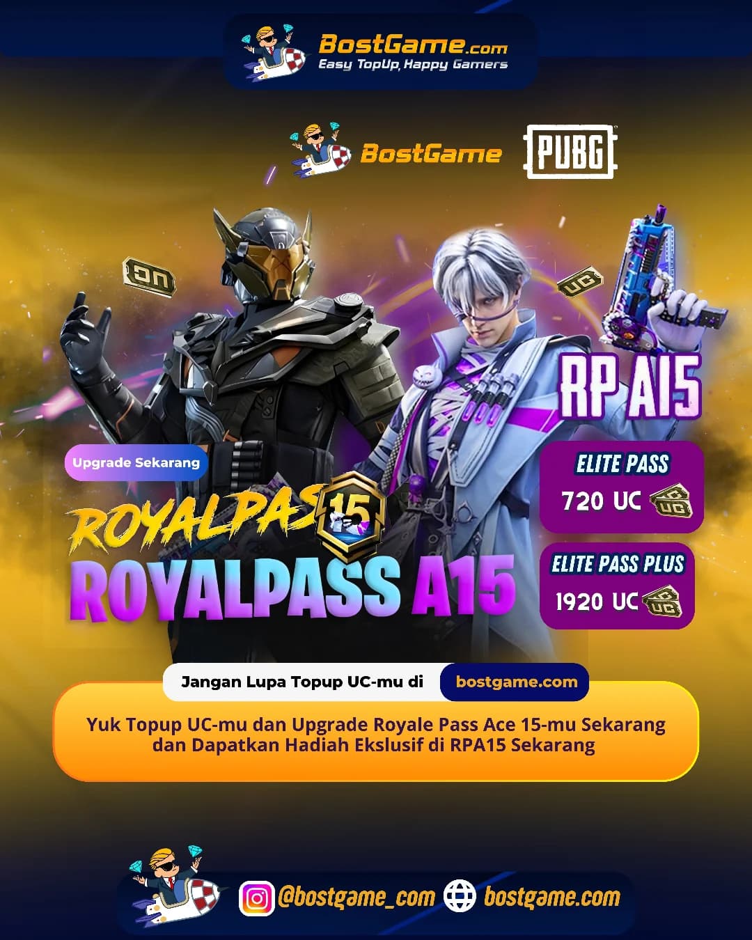 PUBG : Royale Pass Ace 15 Resmi Mendarat di PUBG MOBILE!