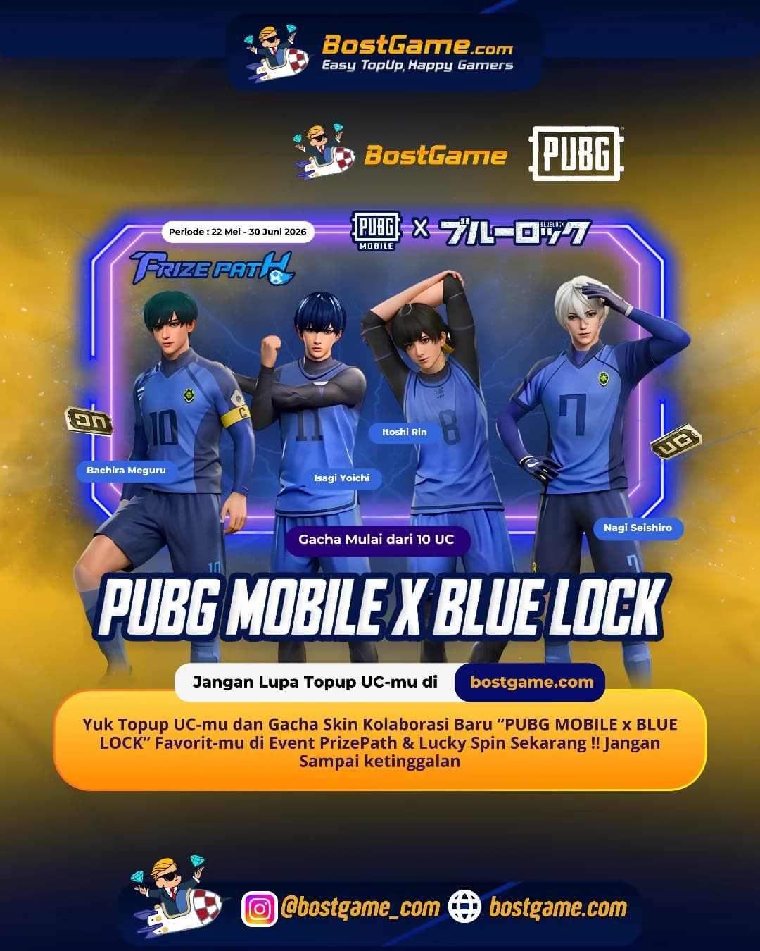PUBG Mobile : KOLABORASI ANIME PALING HYPE RESMI HADIR!  💓